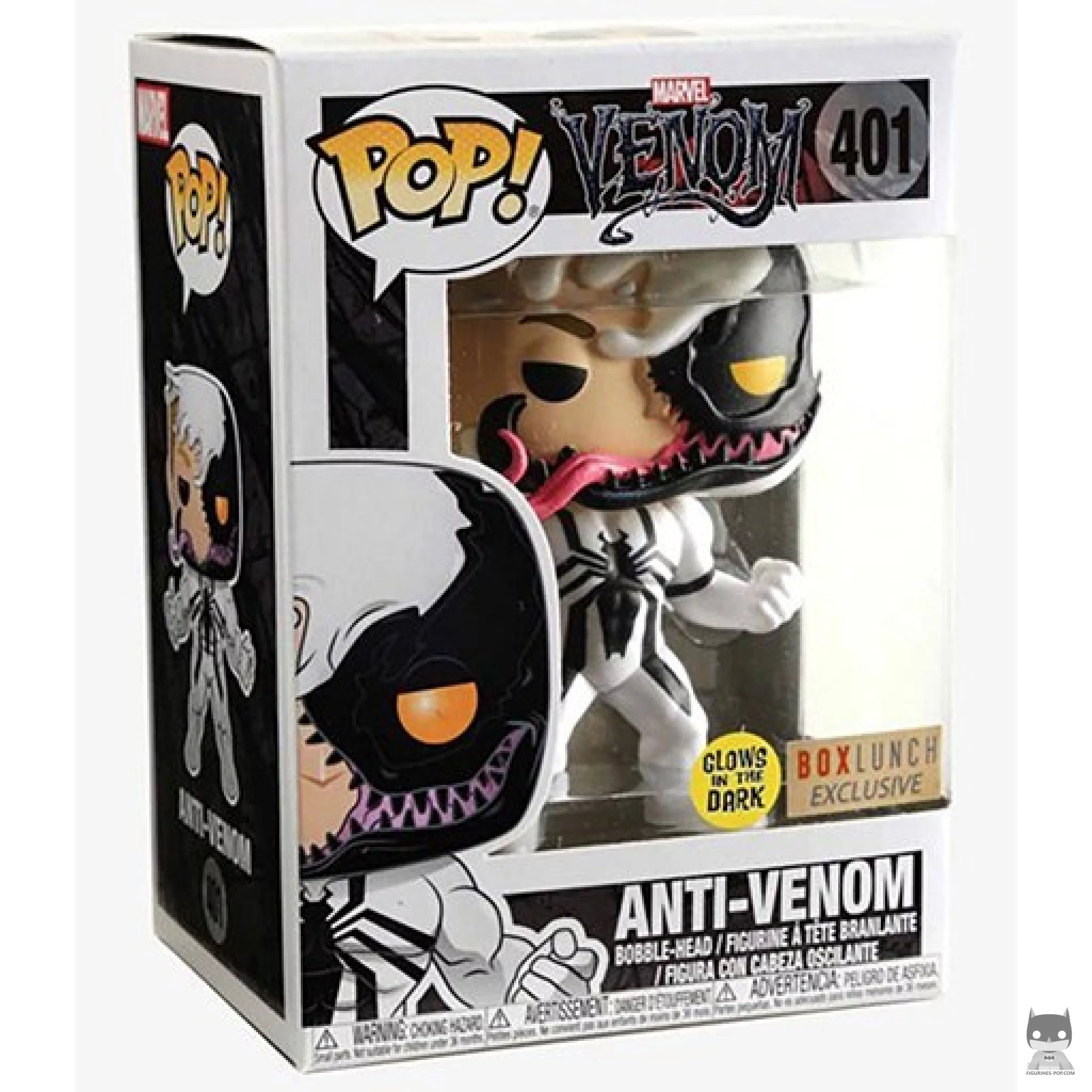 Figurine Funko POP Anti-Venom (Eddie Brock) avec boîte