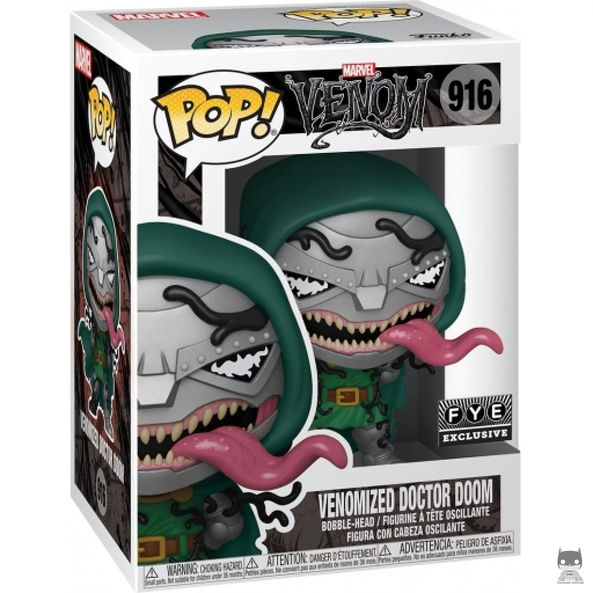 Figurine Funko POP Doctor Doom Venom avec boîte
