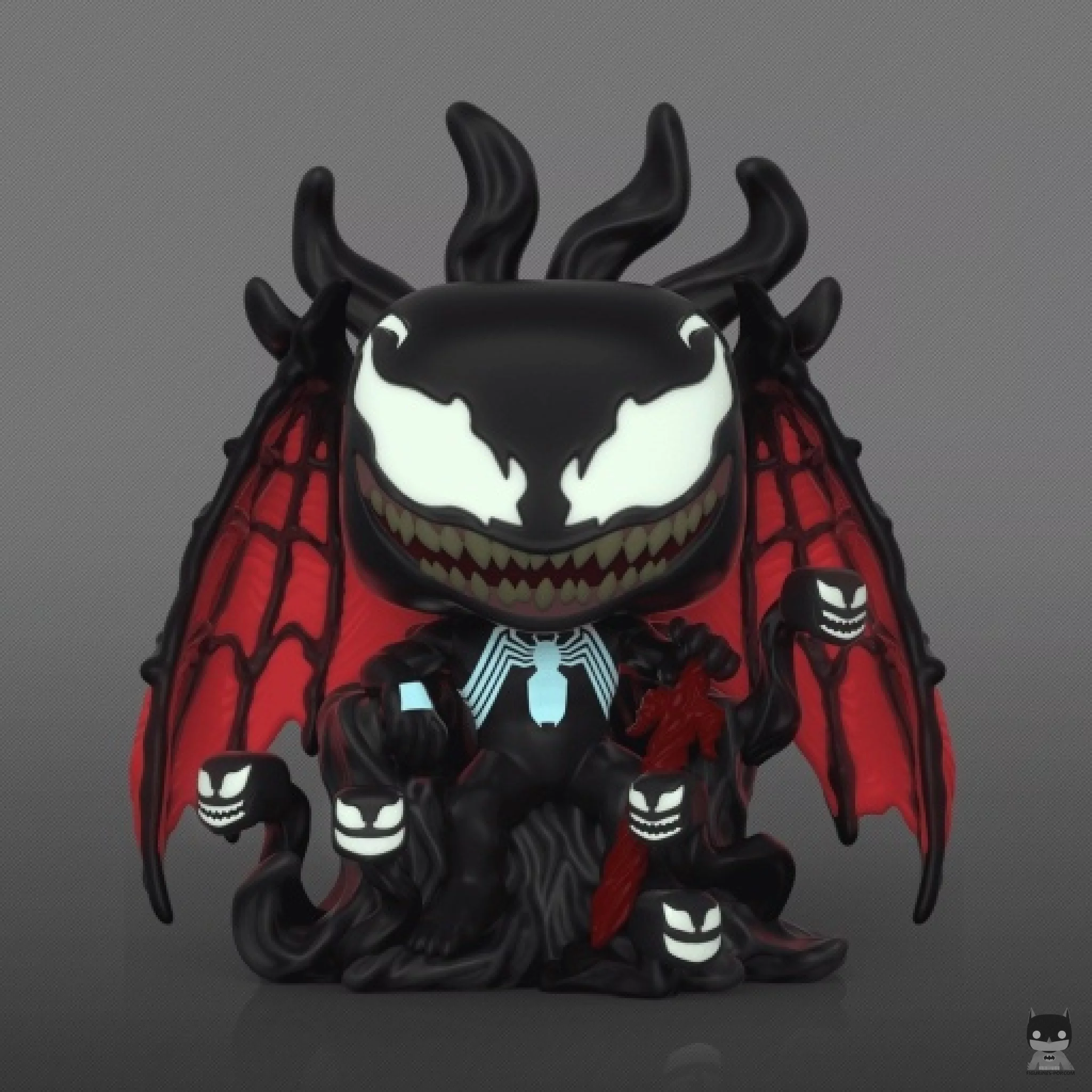 Figurine Funko POP Venom sur Trône (Glow in the Dark) (Venom)
