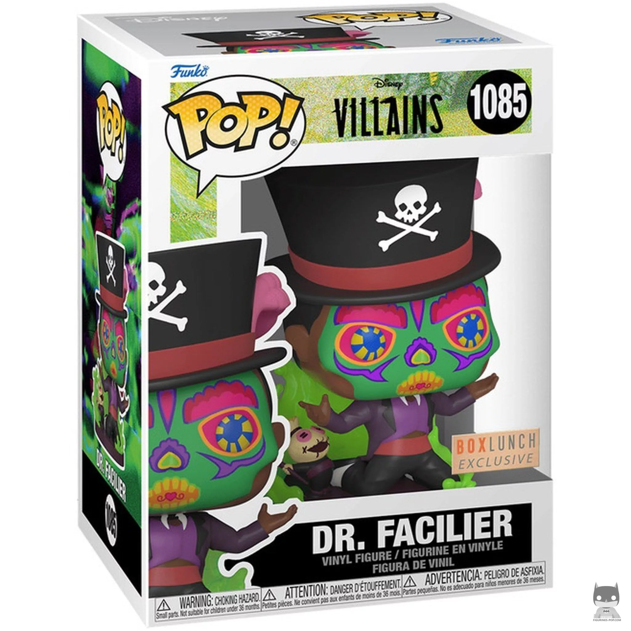 Figurine Funko POP Dr. Facilier Crâne de Sucre avec boîte