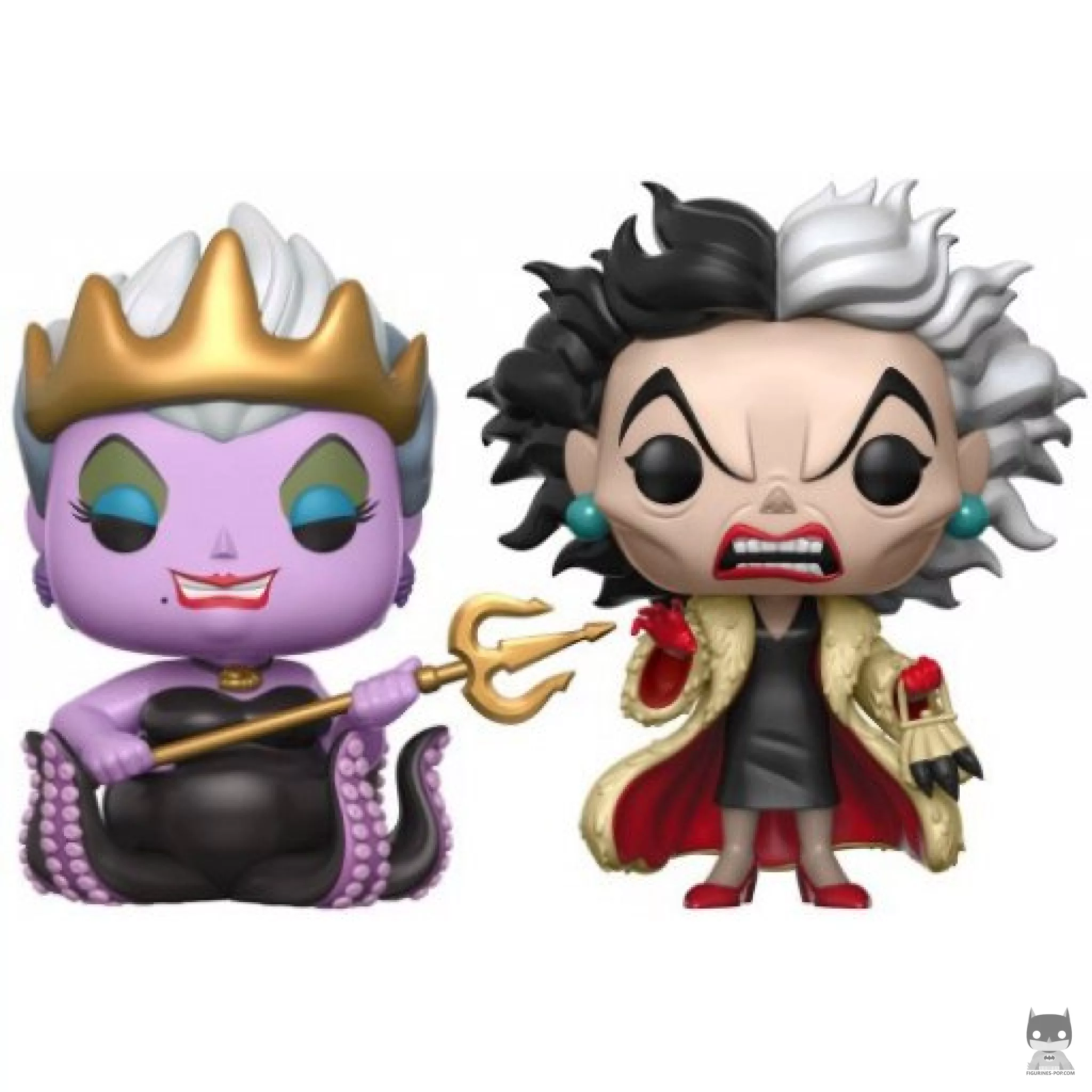 Figurine Funko POP Ursula & Cruella d'Enfer (Villains Disney)