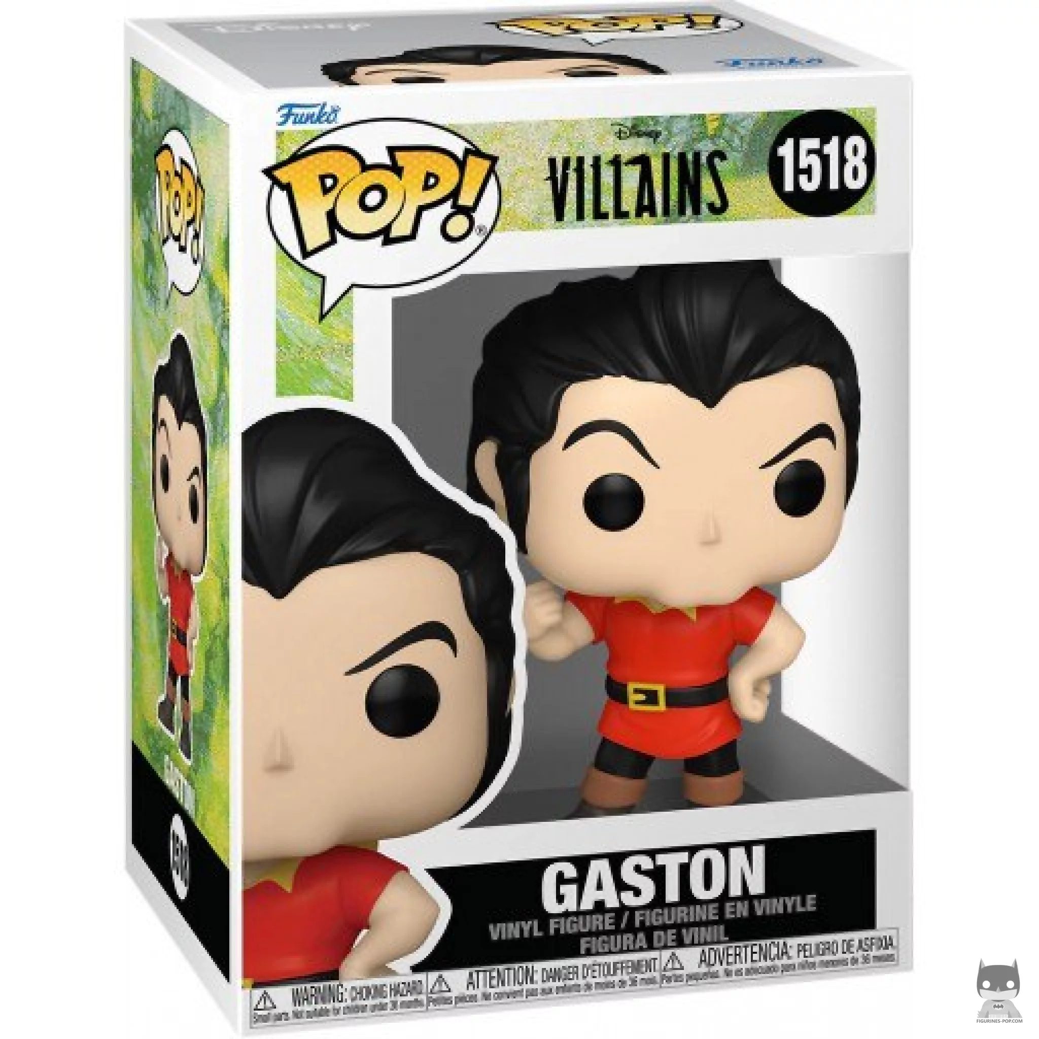 Figurine Funko POP Gaston avec boîte