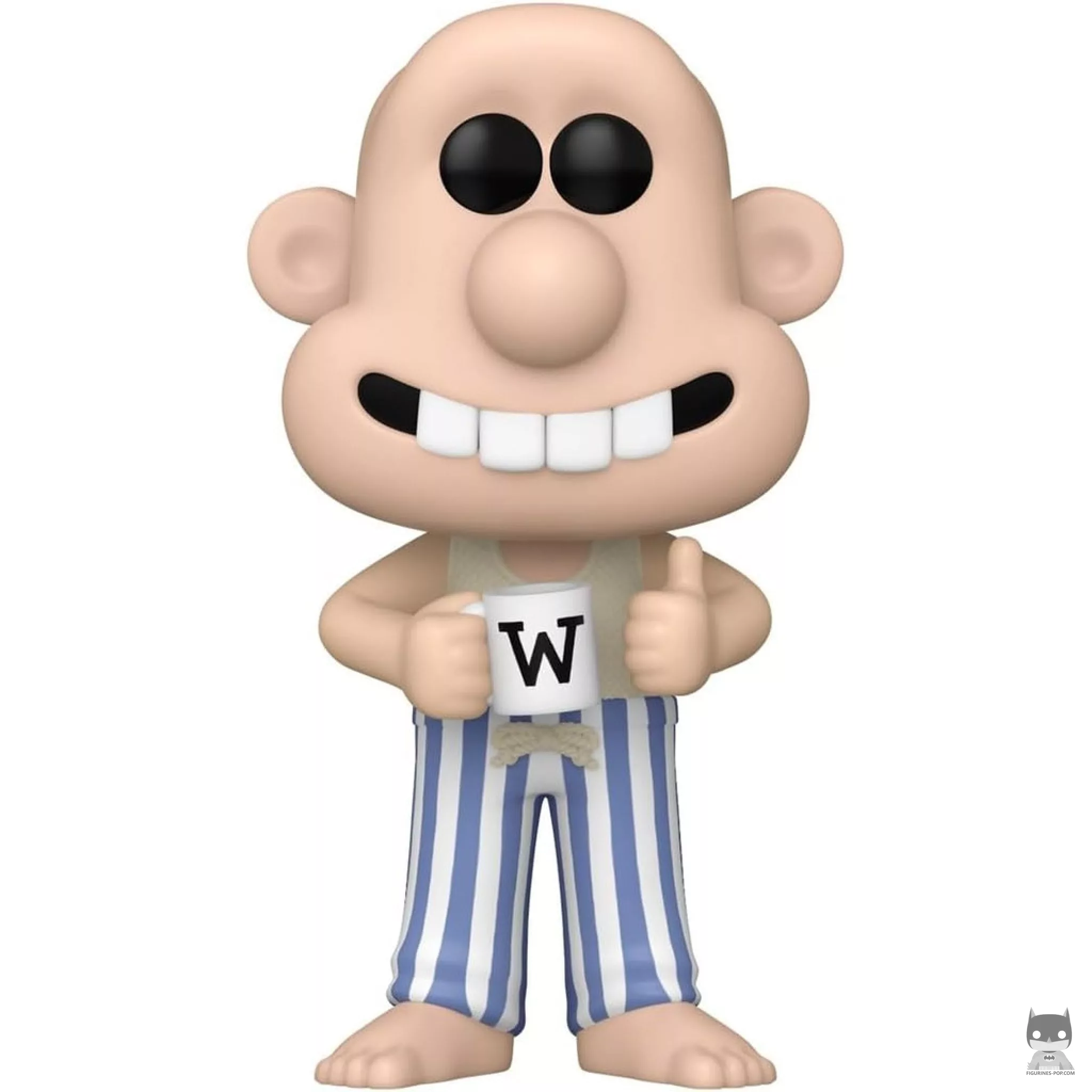 Figurine Funko POP Wallace en pyjama (Wallace et Gromit)