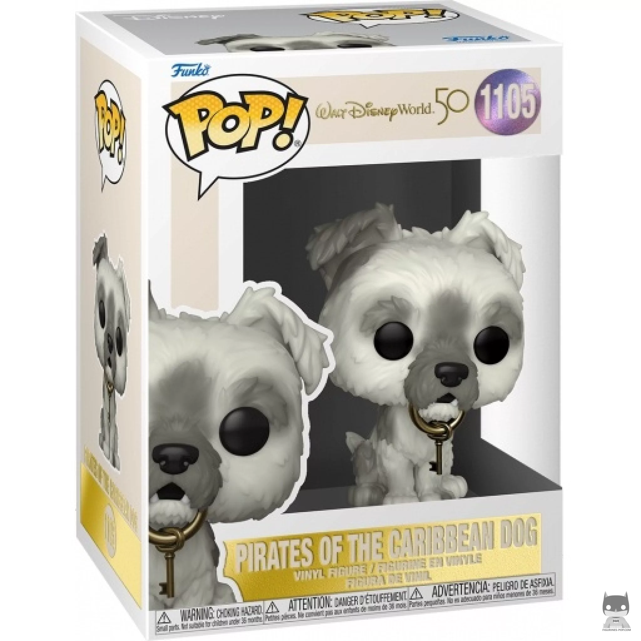 Figurine Funko POP Chien de Pirates des Caraïbes avec boîte