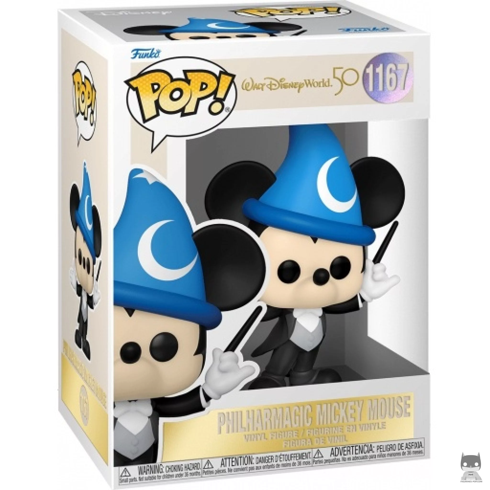 Figurine Funko POP PhilharMagic Mickey Mouse avec boîte