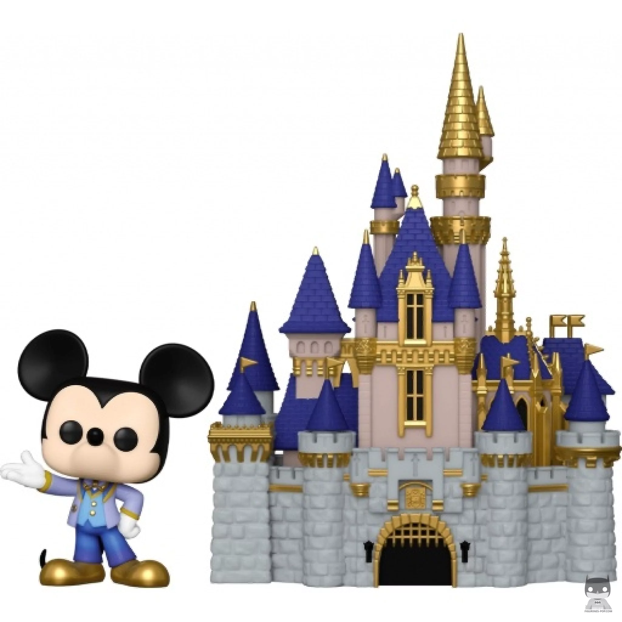 Figurine Funko POP Château de Cendrillon & Mickey Mouse (Walt Disney World 50ème Anniversaire)