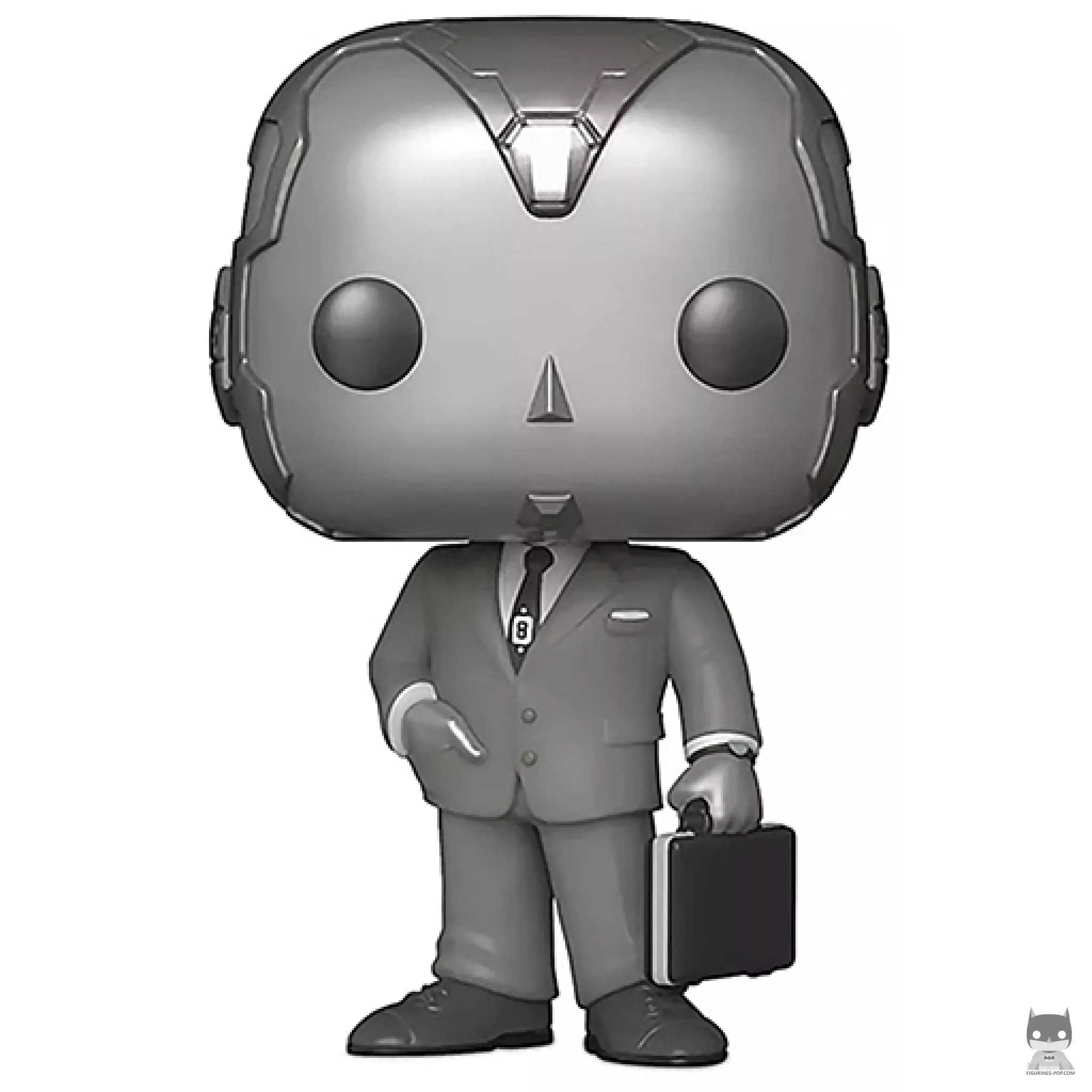 Figurine Funko POP Vision 50's (Chase) (Noir & Blanc) (WandaVision)
