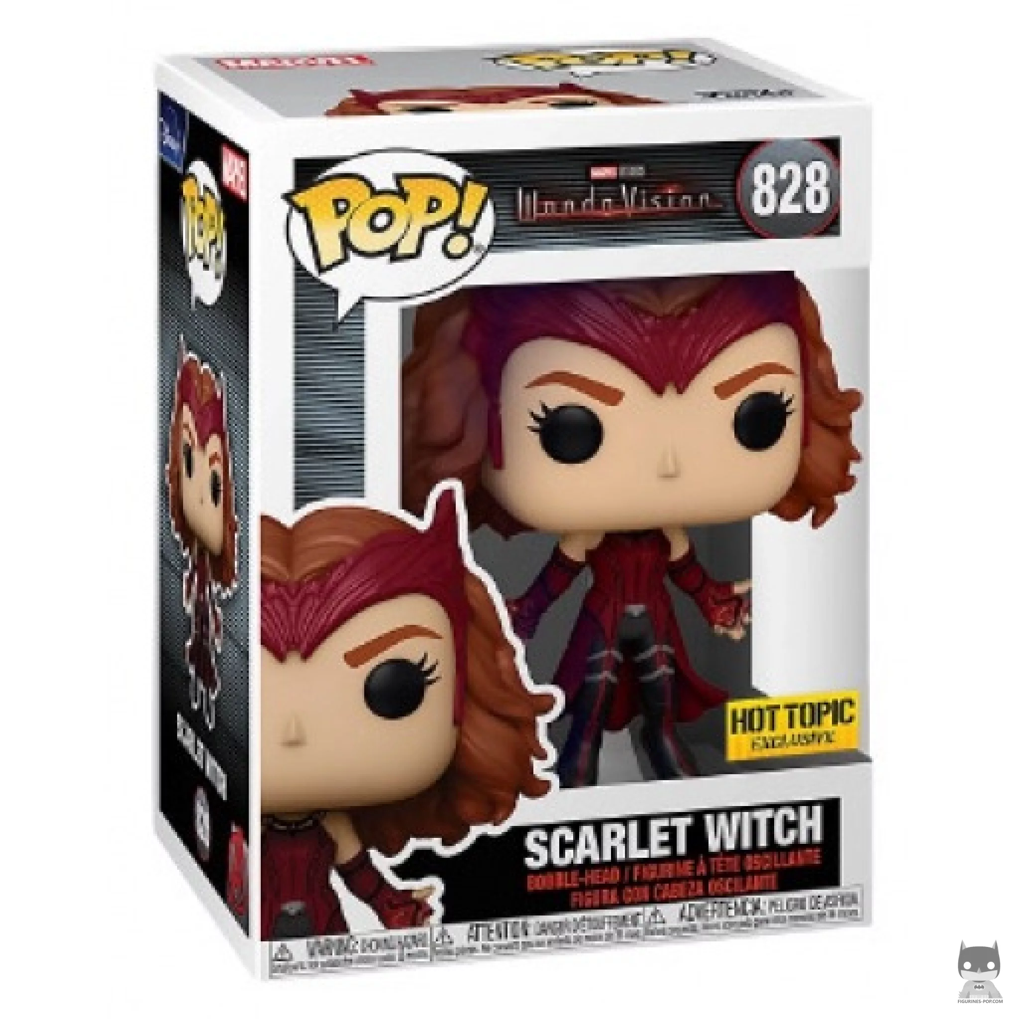 Figurine Funko POP Sorcière Rouge avec boîte