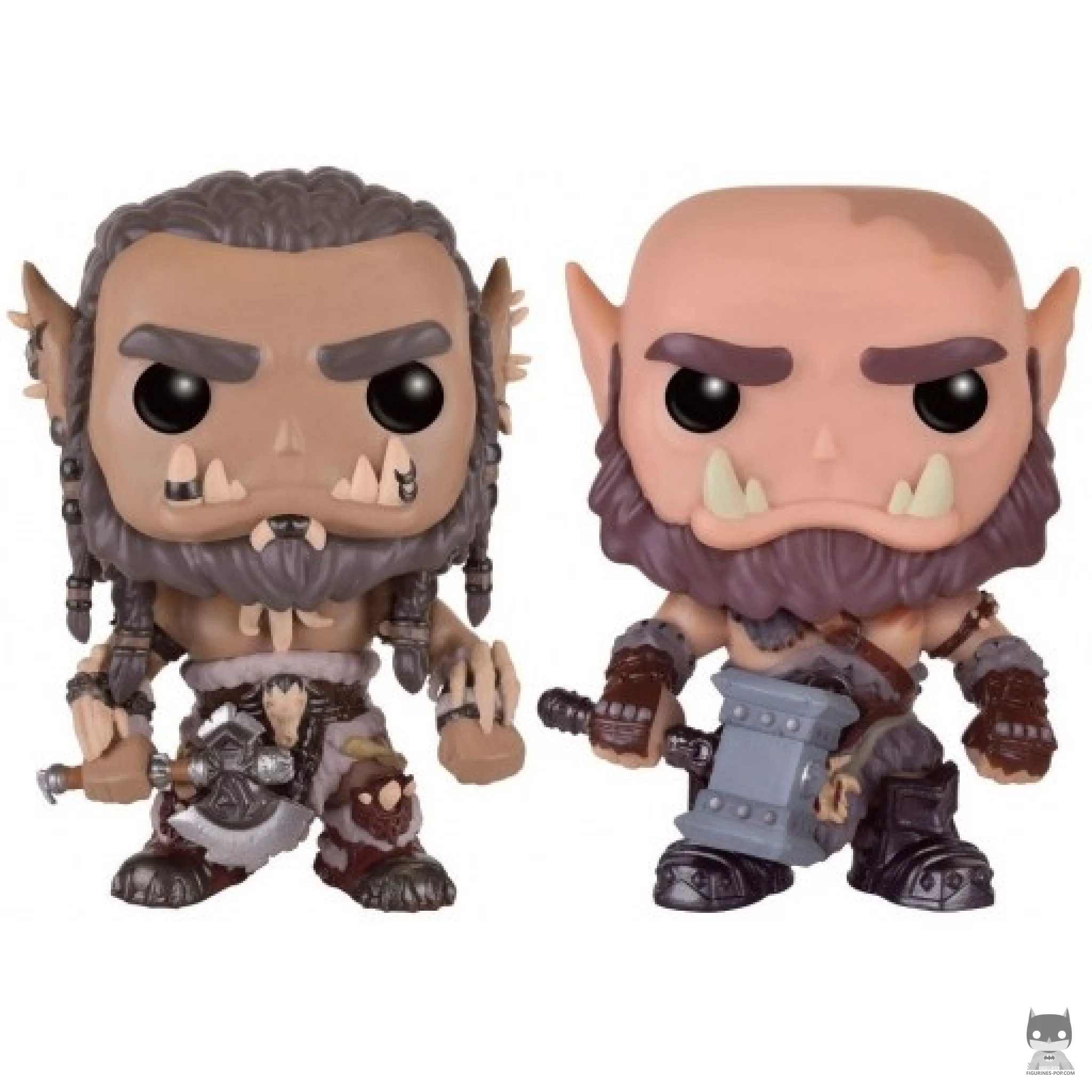 Figurine Funko POP Durotan & Orgrim (Warcraft : Le Commencement)