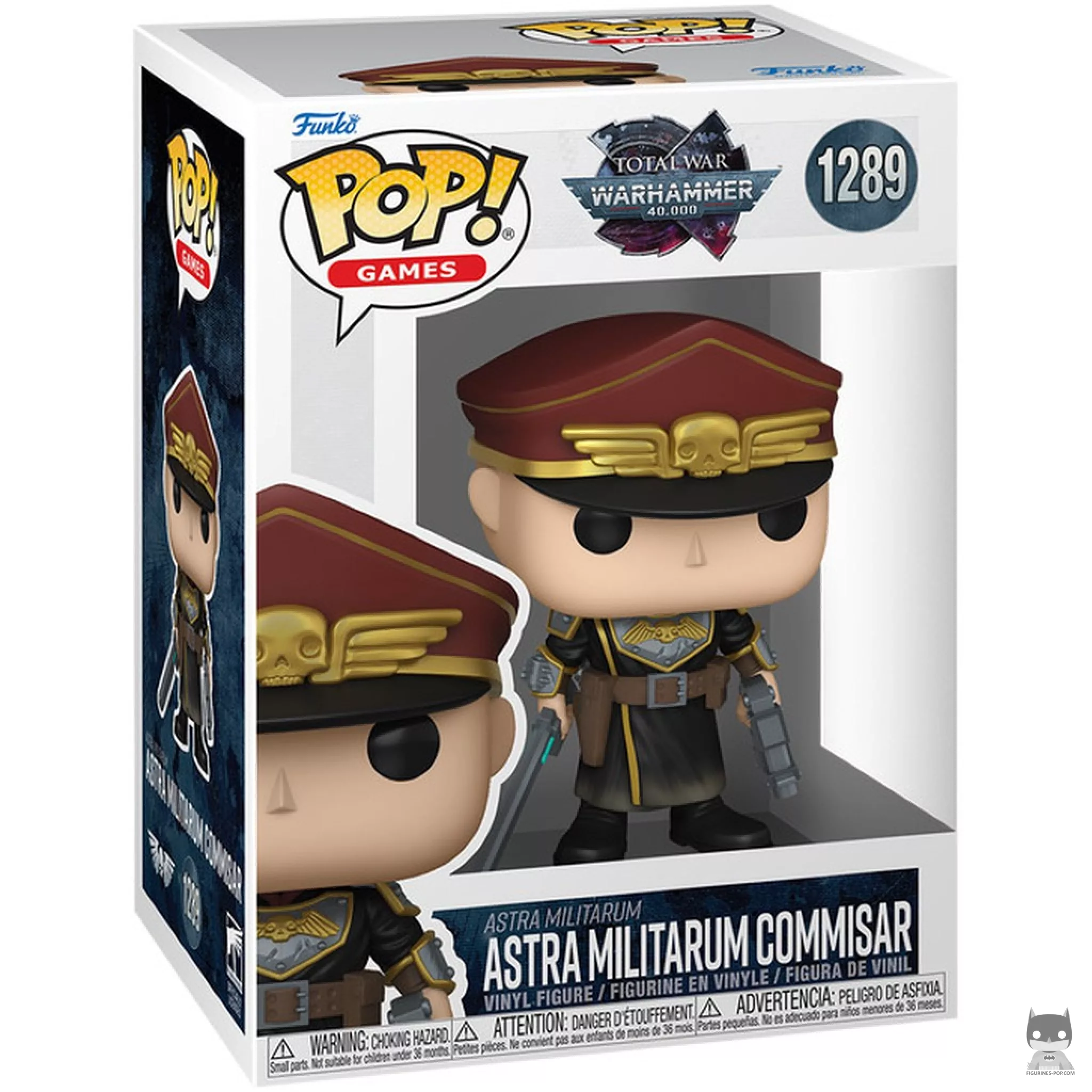 Figurine Funko POP Astra Militarum Commissar avec boîte