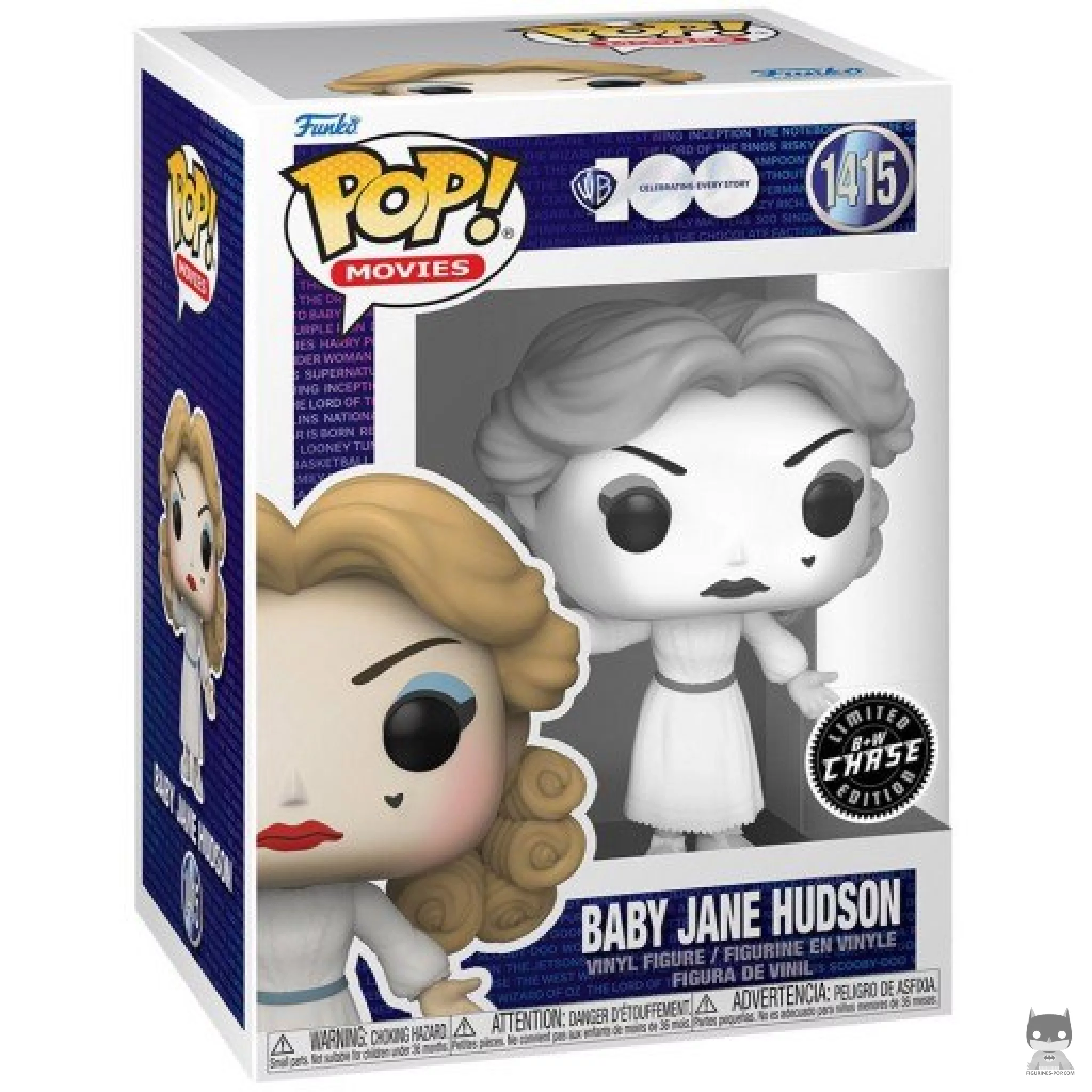 Figurine Funko POP Baby Jane Hudson (Chase & Black&White) avec boîte