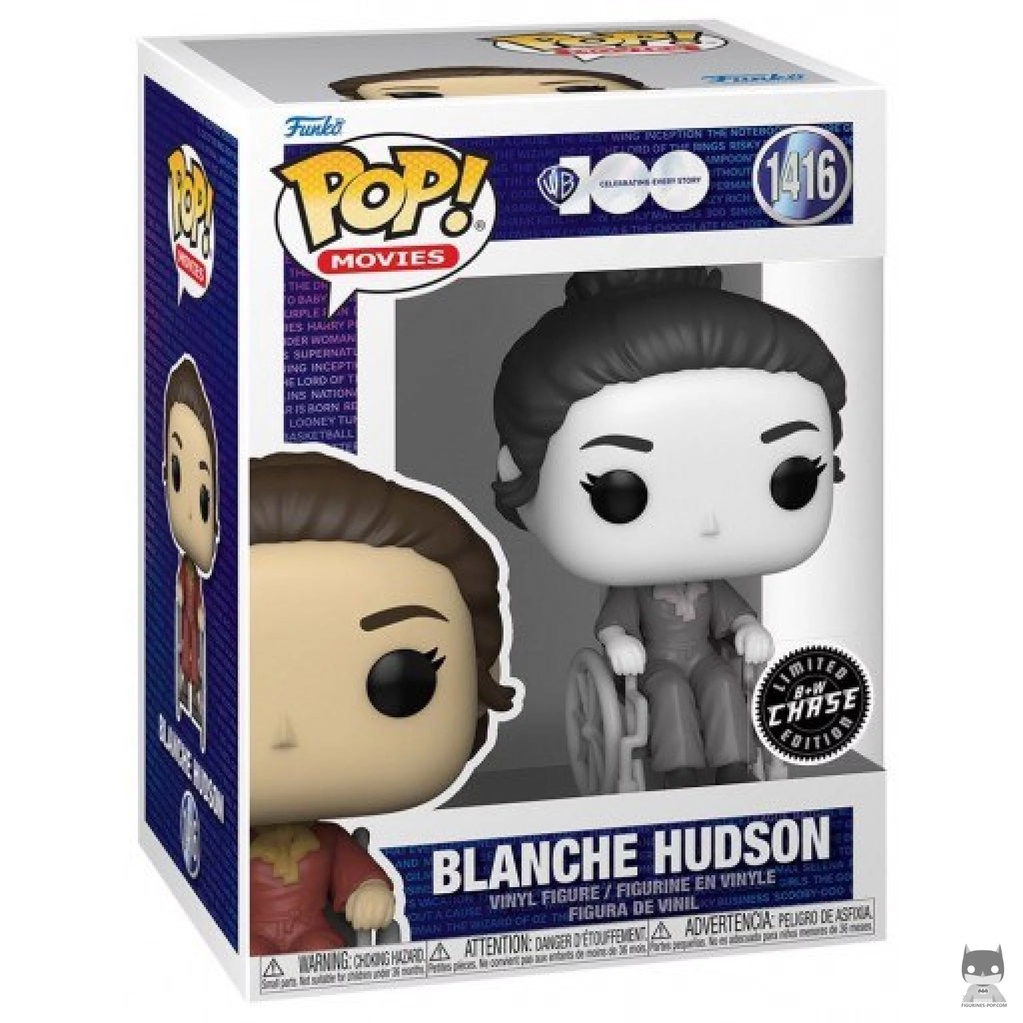 Figurine Funko POP Blanche Hudson (Chase & Black&White) avec boîte