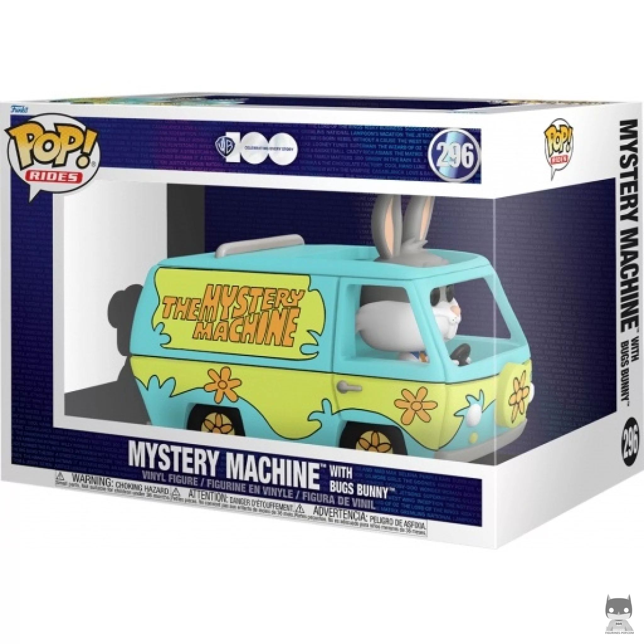 Figurine Funko POP Mystery Machine avec Bugs Bunny avec boîte