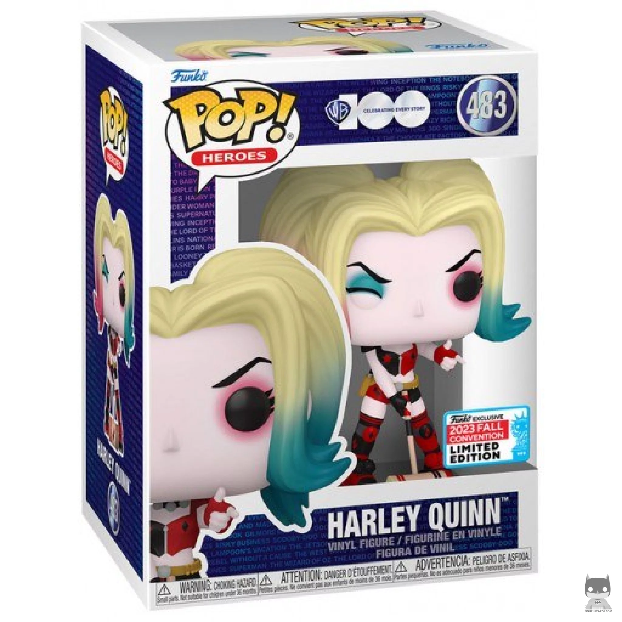 Figurine Funko POP Harley Quinn Clin d'œil avec boîte