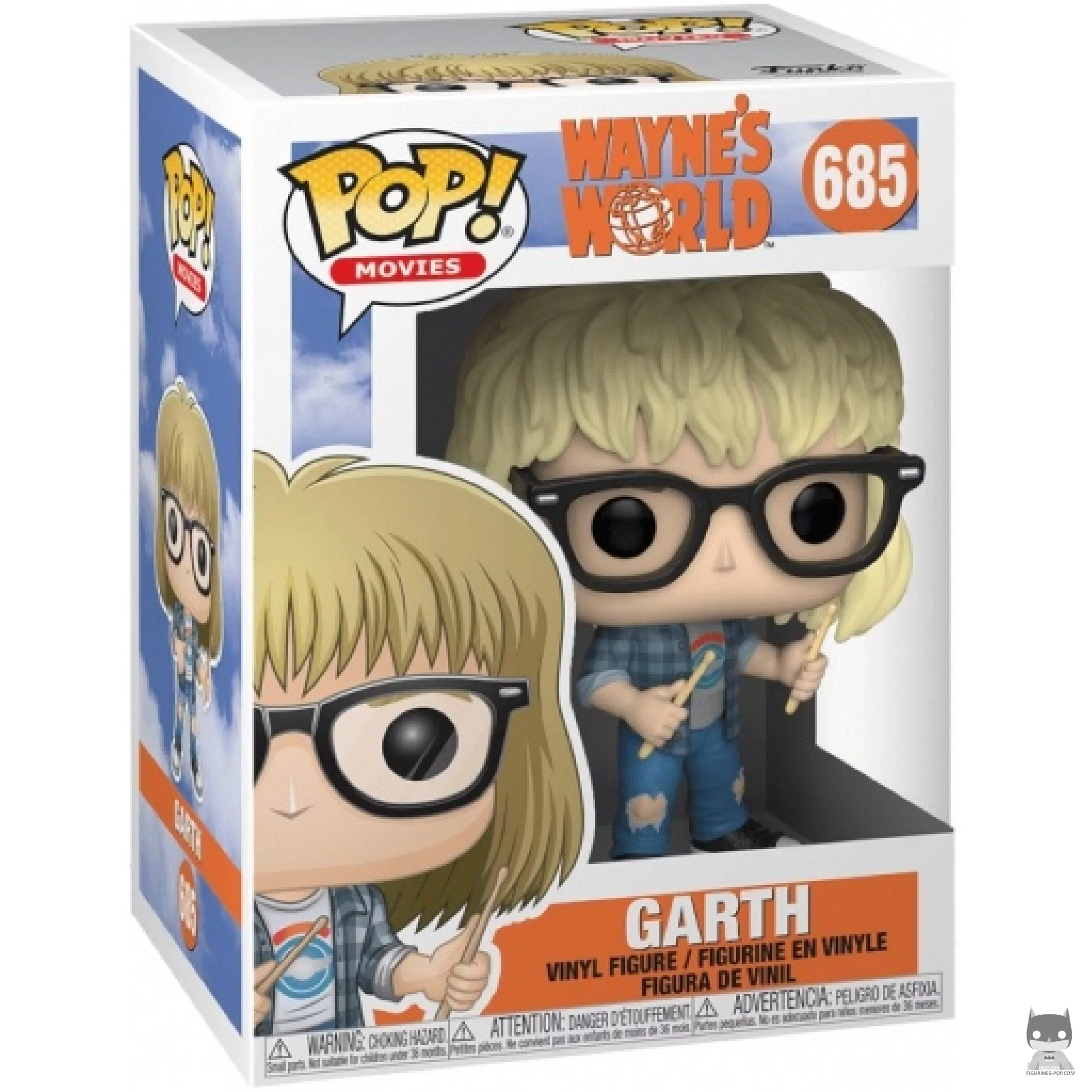 Figurine Funko POP Garth avec boîte
