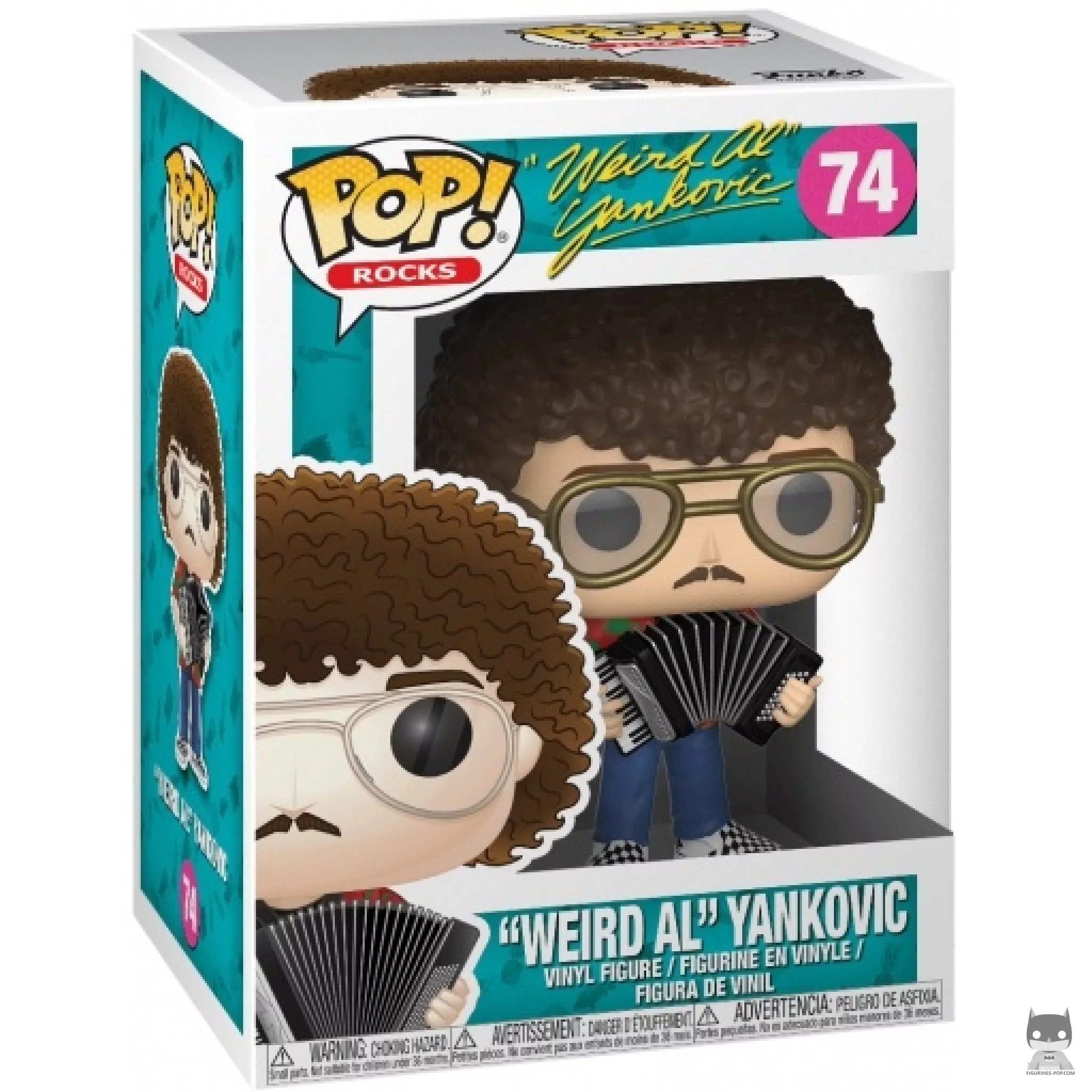 Figurine Funko POP Weird Al Yankovic avec boîte