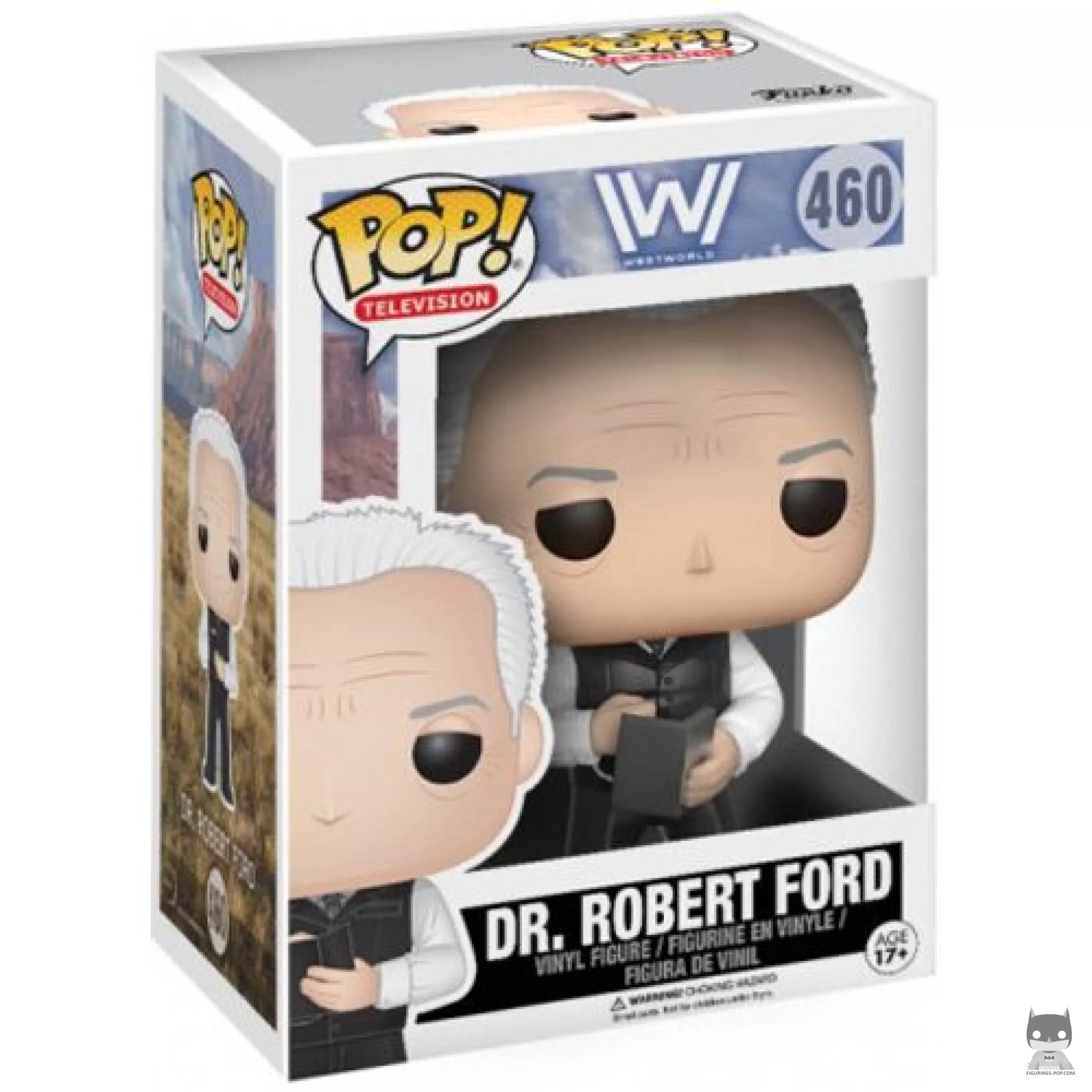 Figurine Funko POP Dr. Robert Ford avec boîte