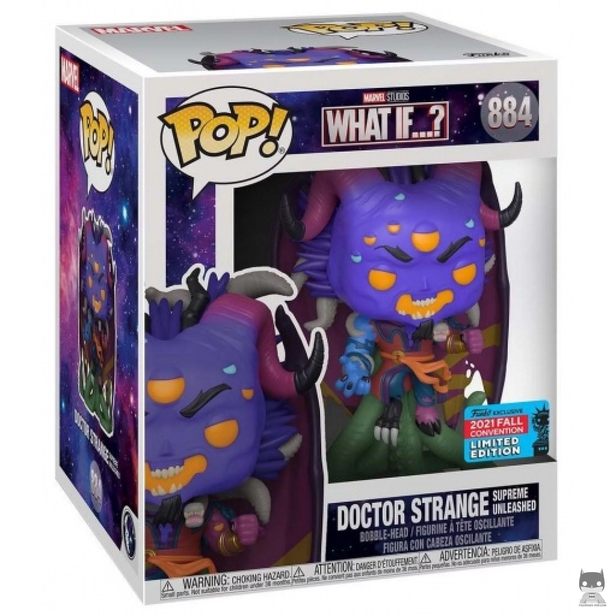 Figurine Funko POP Doctor Strange Supreme Unleashed avec boîte