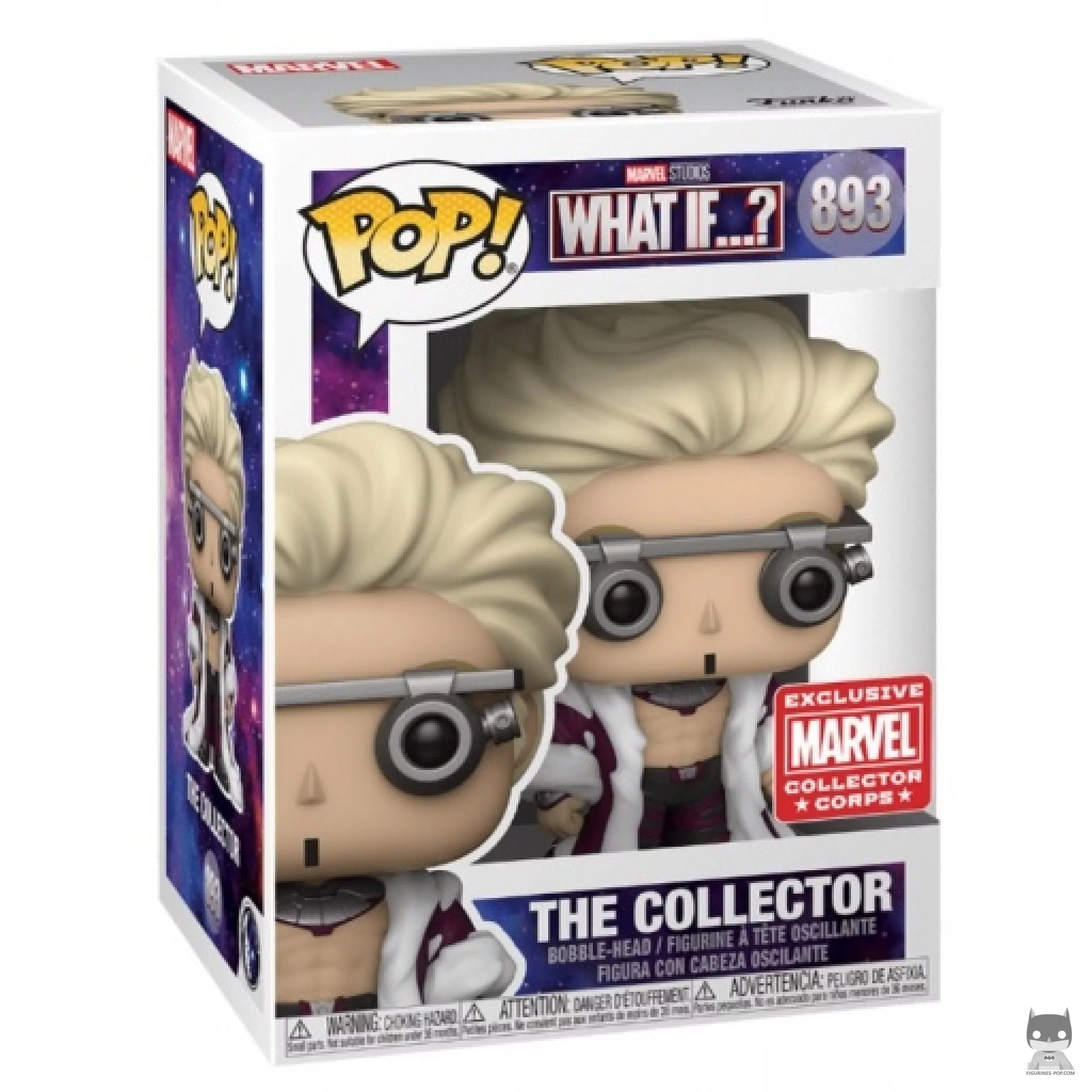 Figurine Funko POP Le Collectionneur avec boîte