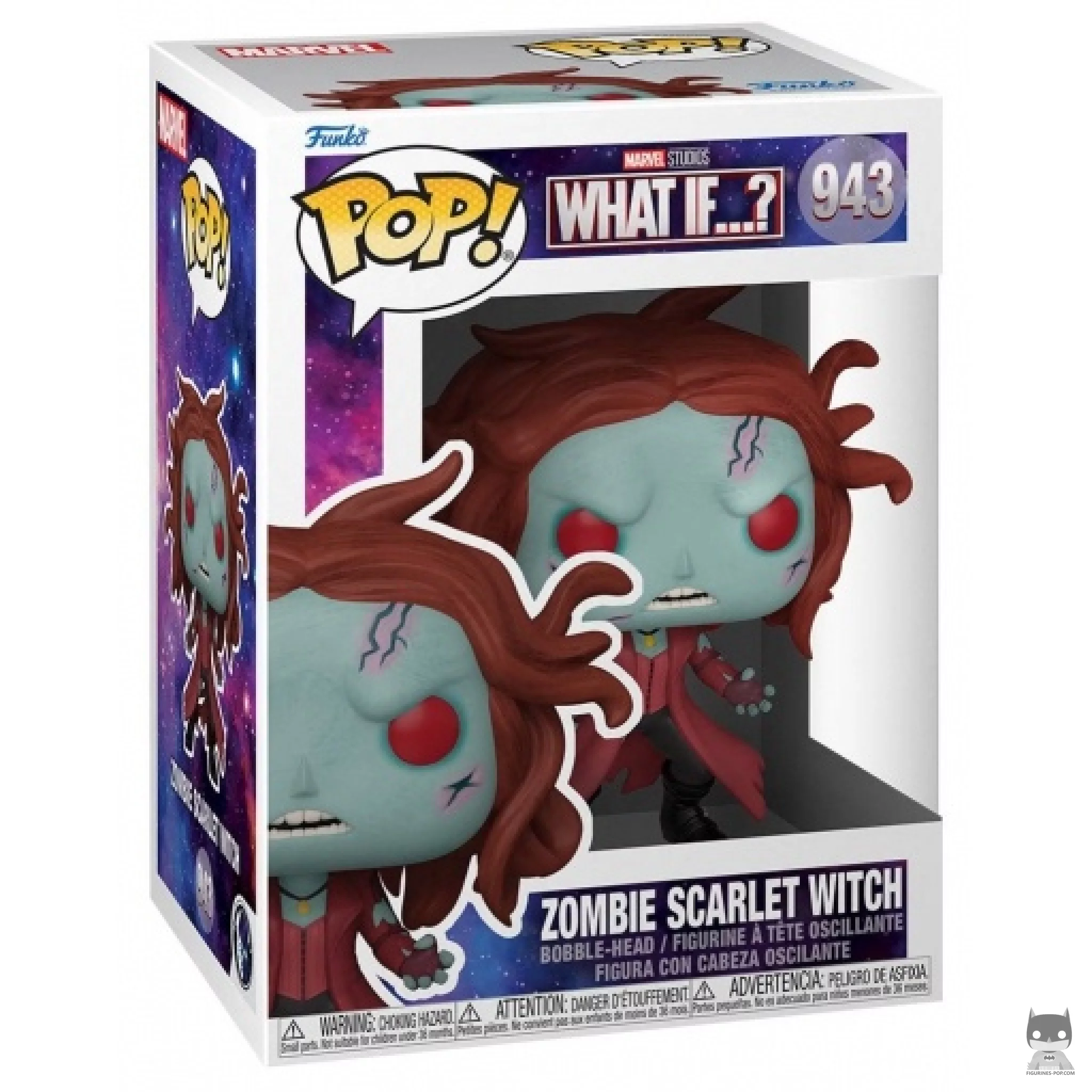 Figurine Funko POP Sorcière Rouge Zombie avec boîte