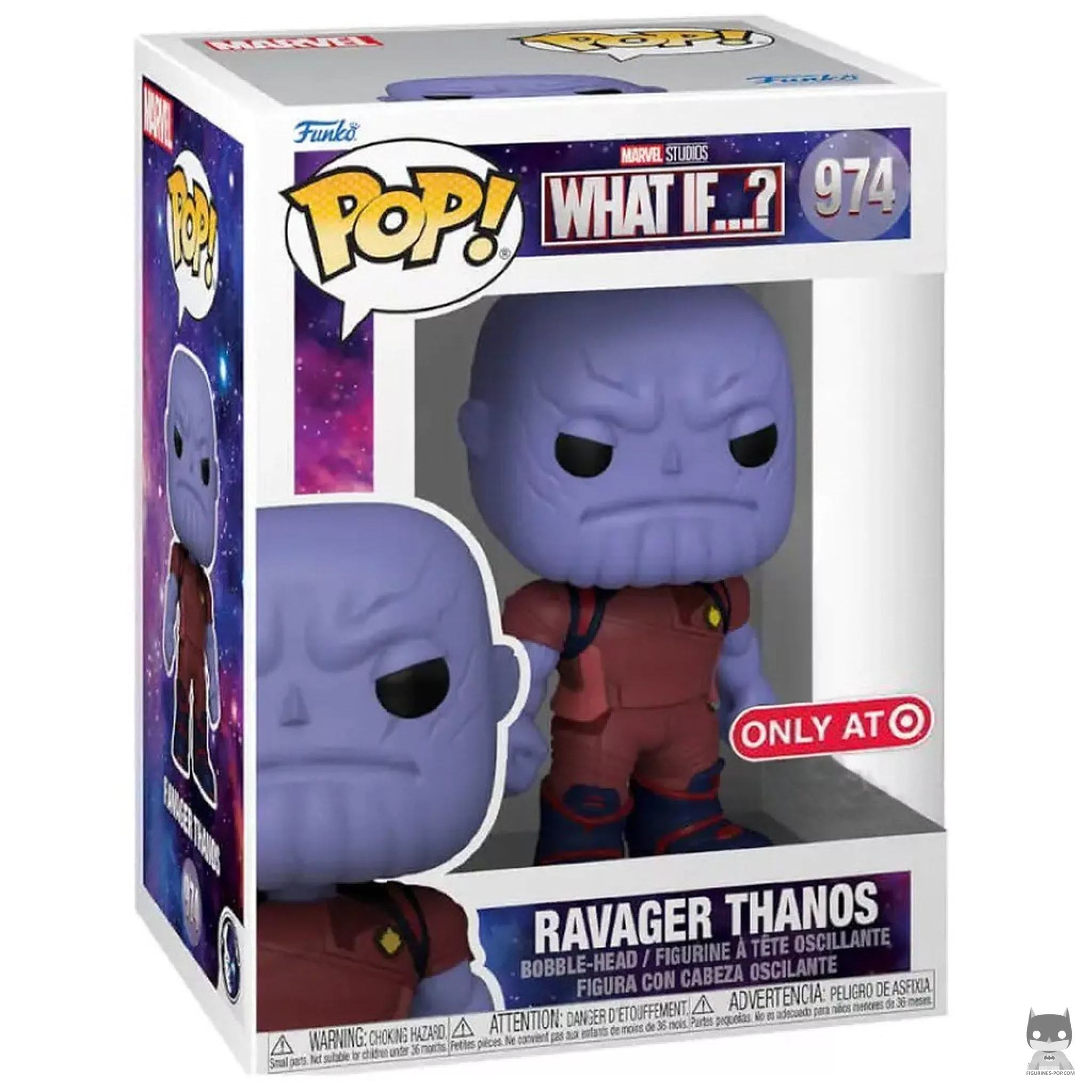 Figurine Funko POP Thanos Ravageur avec boîte