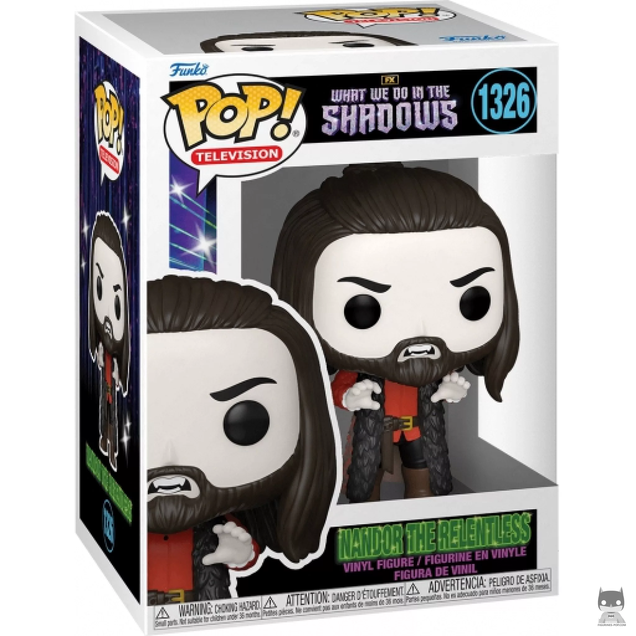 Figurine Funko POP Nandor l'Inflexible avec boîte