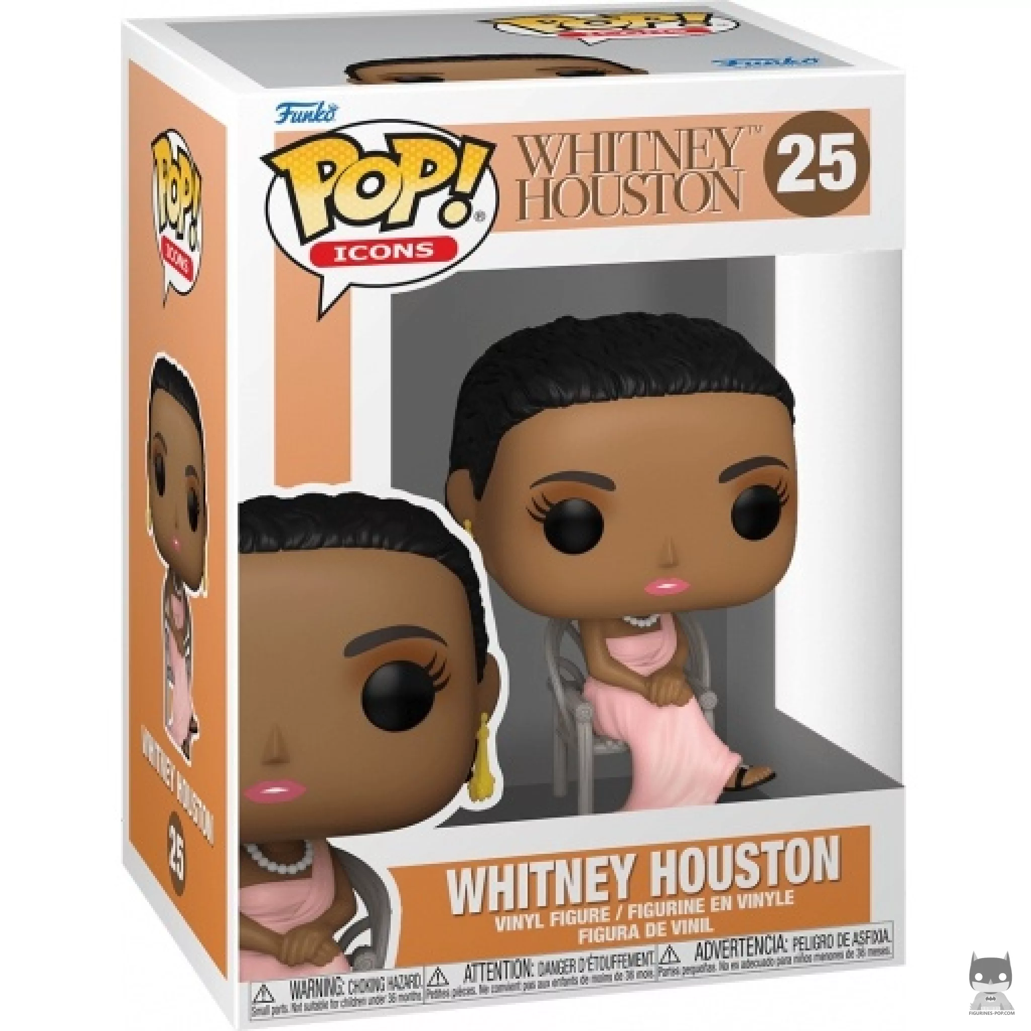 Figurine Funko POP Whitney Houston avec boîte
