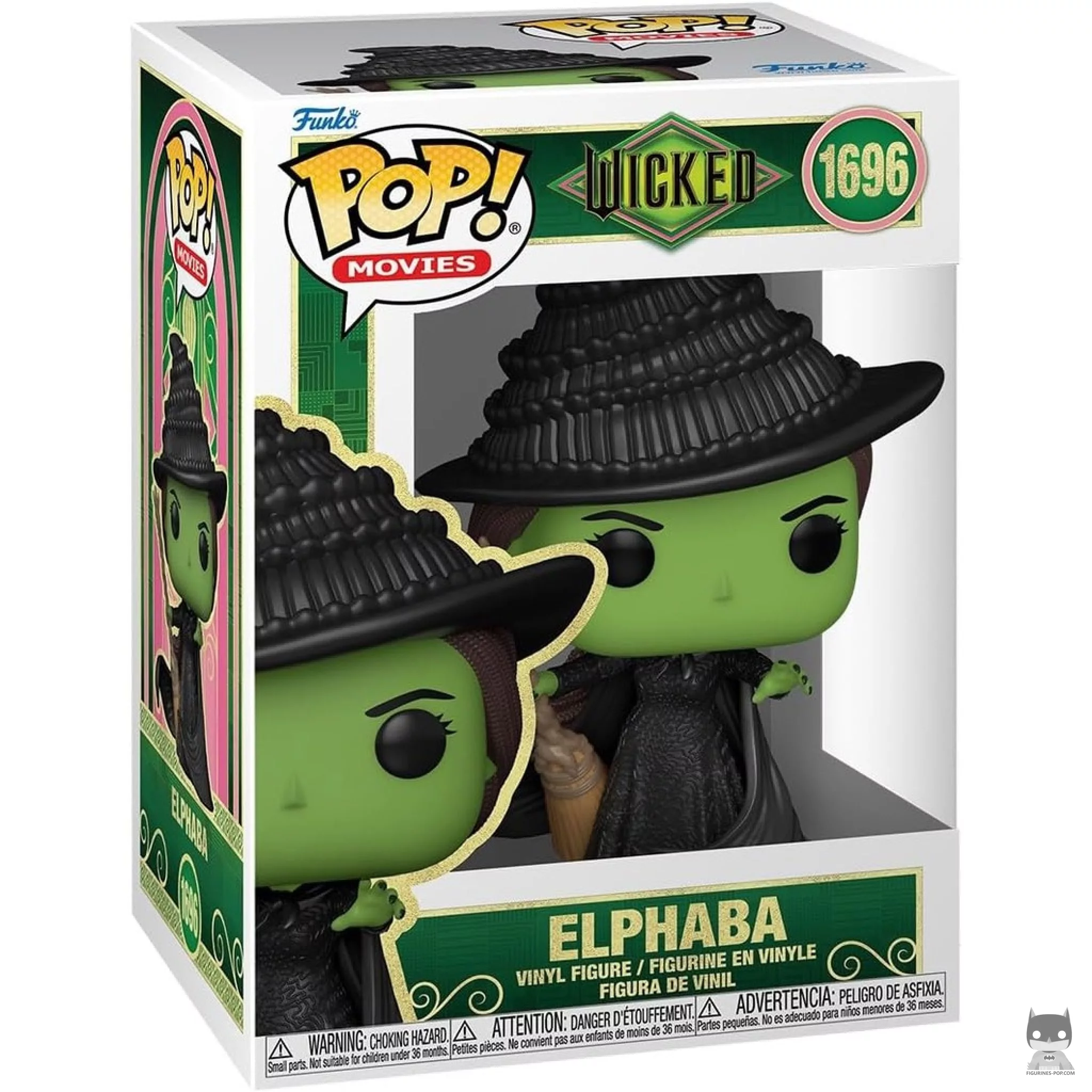 Figurine Funko POP Elphaba avec boîte