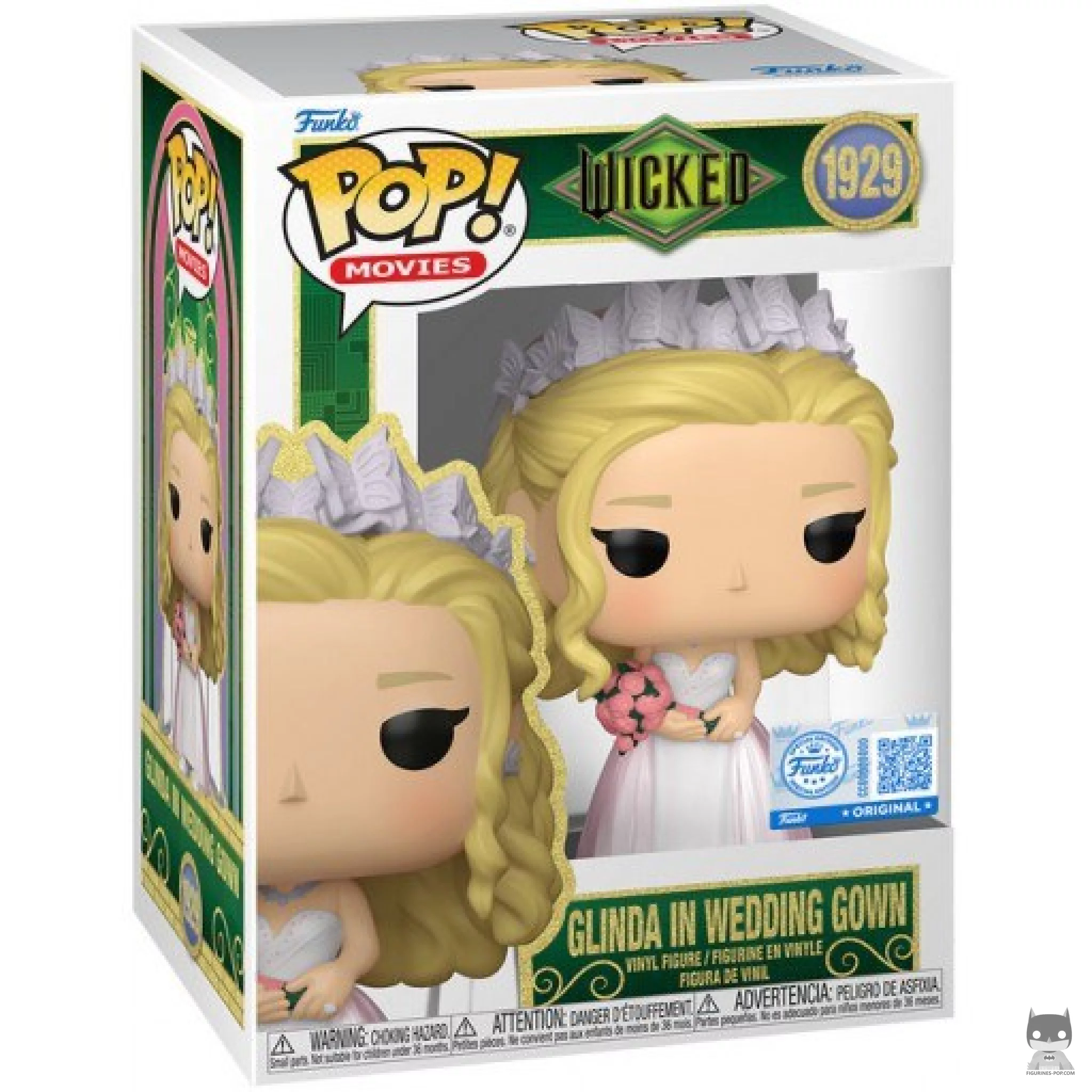 Figurine Funko POP Glinda en Robe de Mariée avec boîte