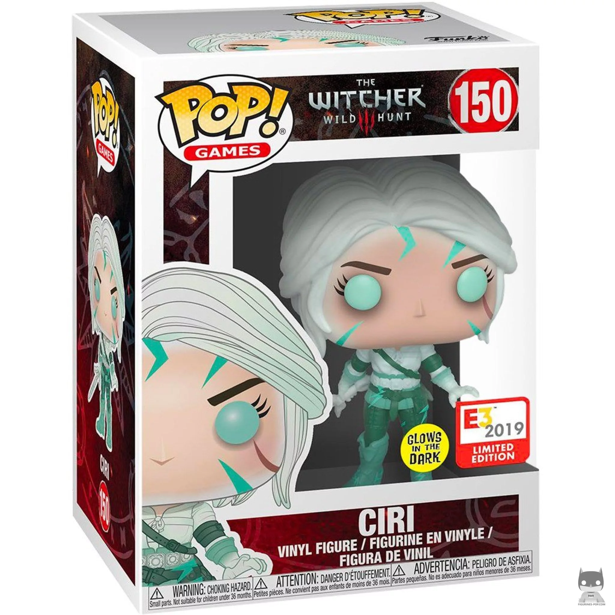 Figurine Funko POP Ciri avec boîte