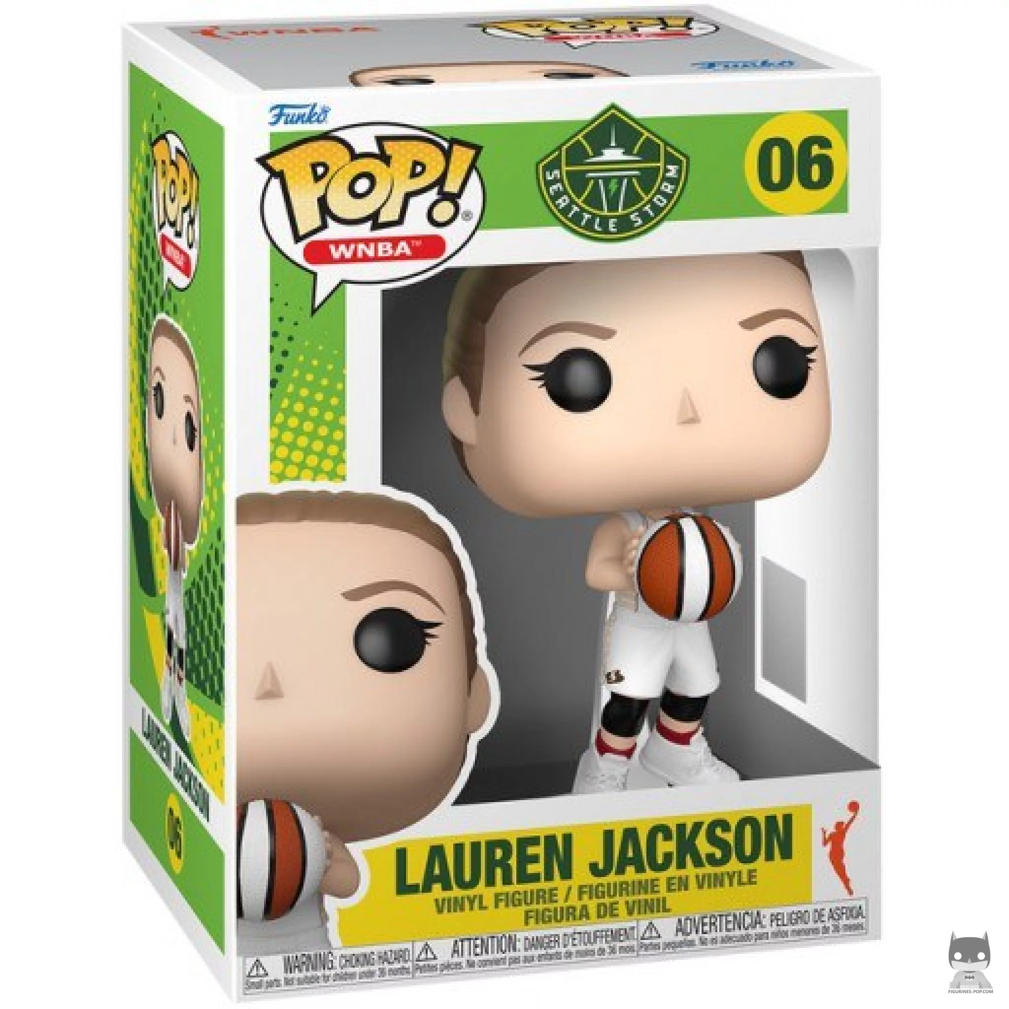 Figurine Funko POP Lauren Jackson avec boîte