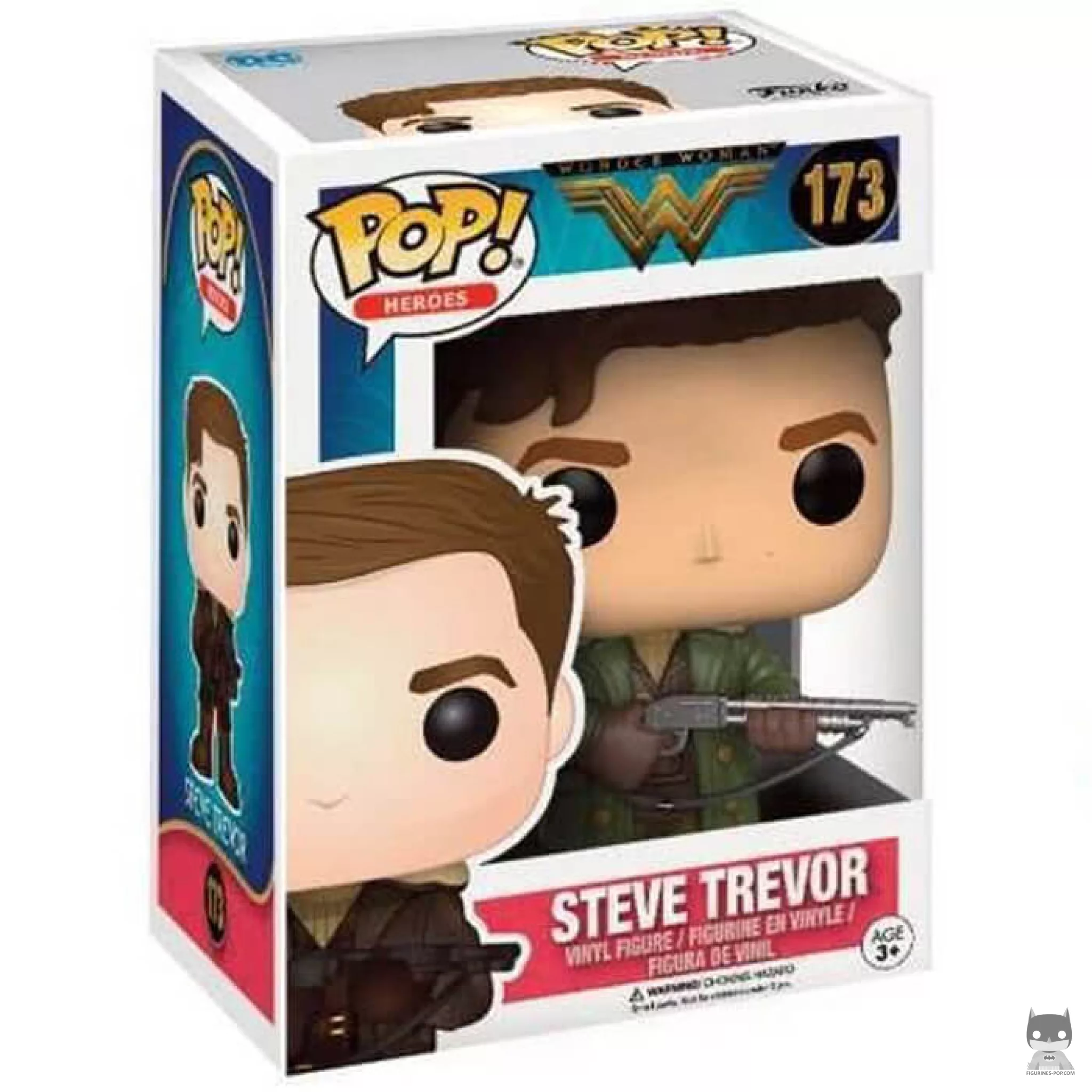 Figurine Funko POP Steve Trevor avec boîte