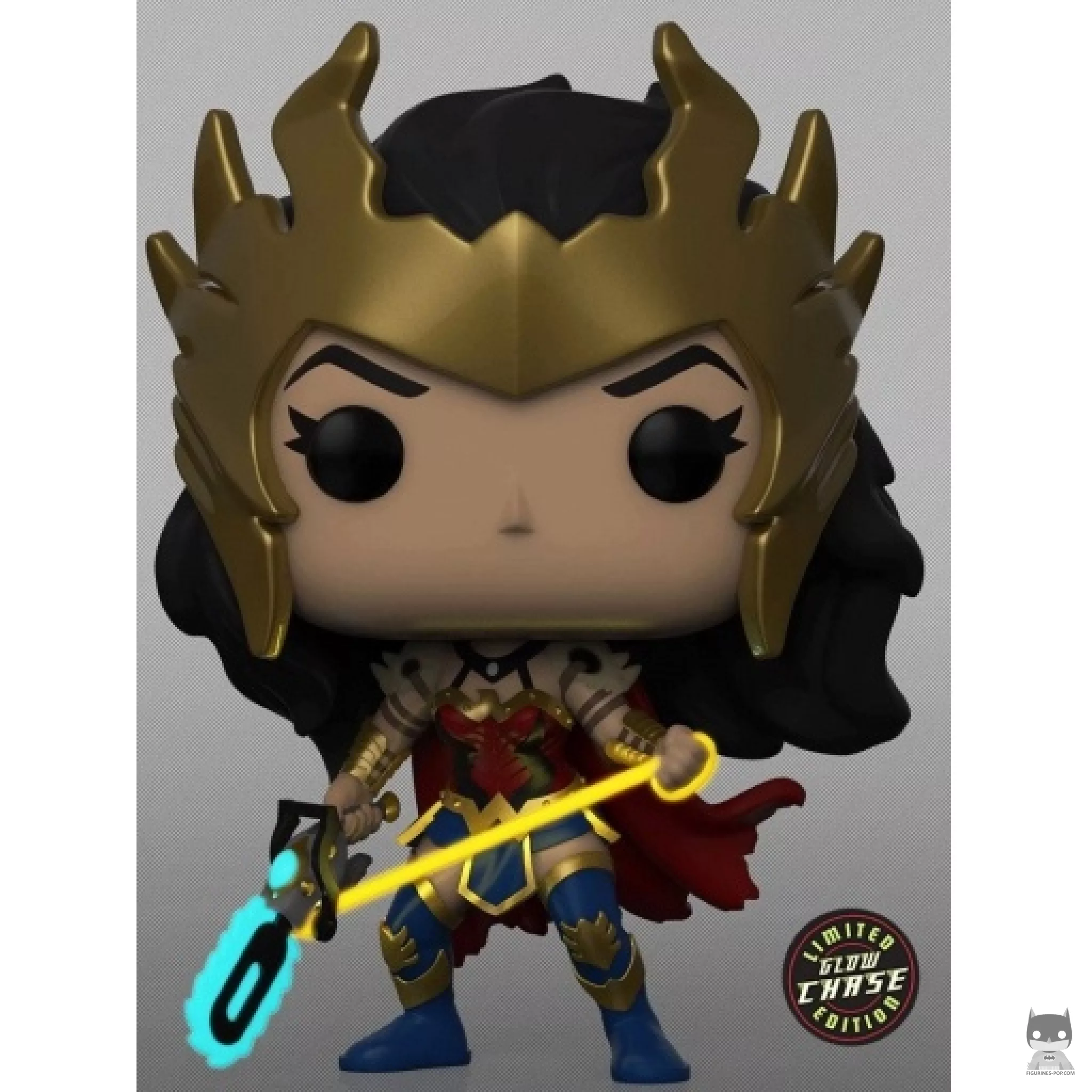 Figurine Funko POP Death Metal Wonder Woman (Chase & Glow in the Dark) (Wonder Woman 80ème anniversaire)