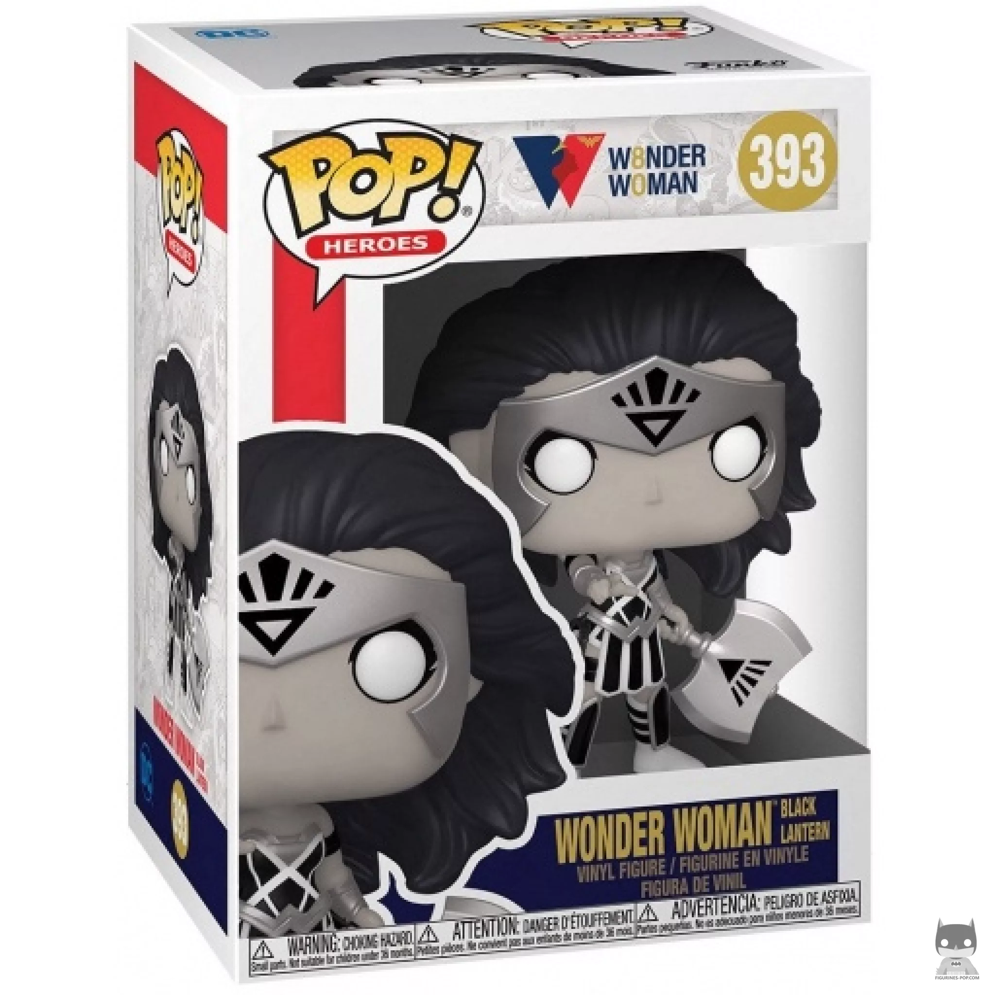 Figurine Funko POP Wonder Woman Black Lantern avec boîte