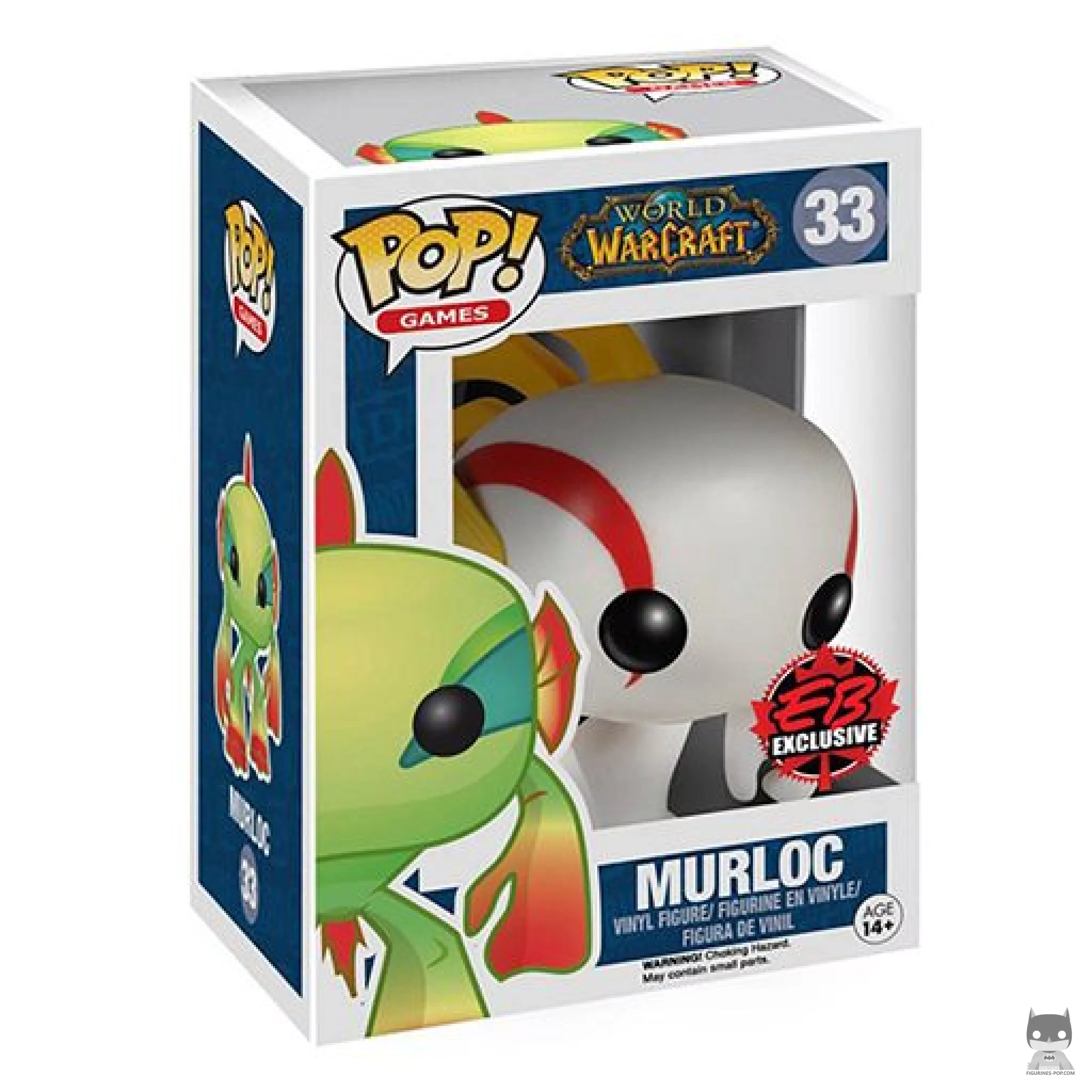 Figurine Funko POP Murloc (Blanc) avec boîte