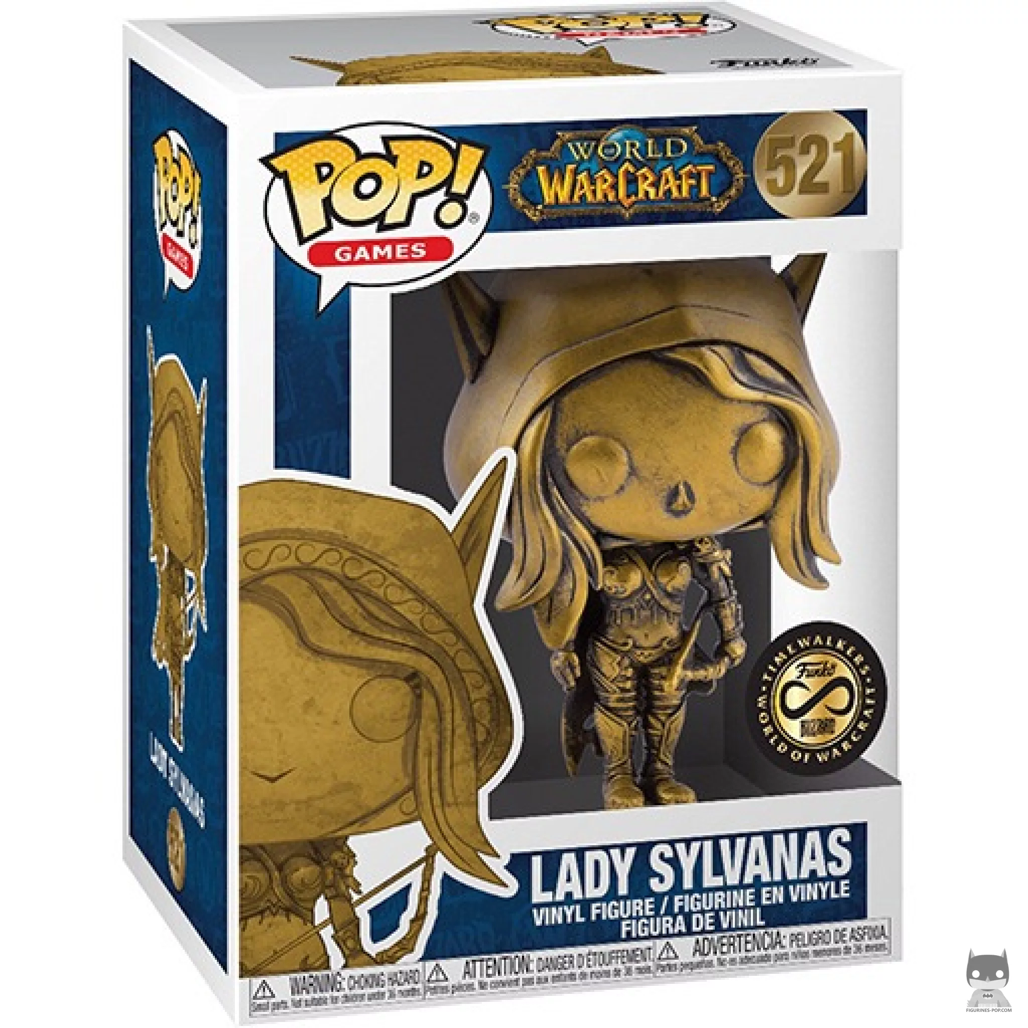 Figurine Funko POP Lady Sylvanas (Or) avec boîte