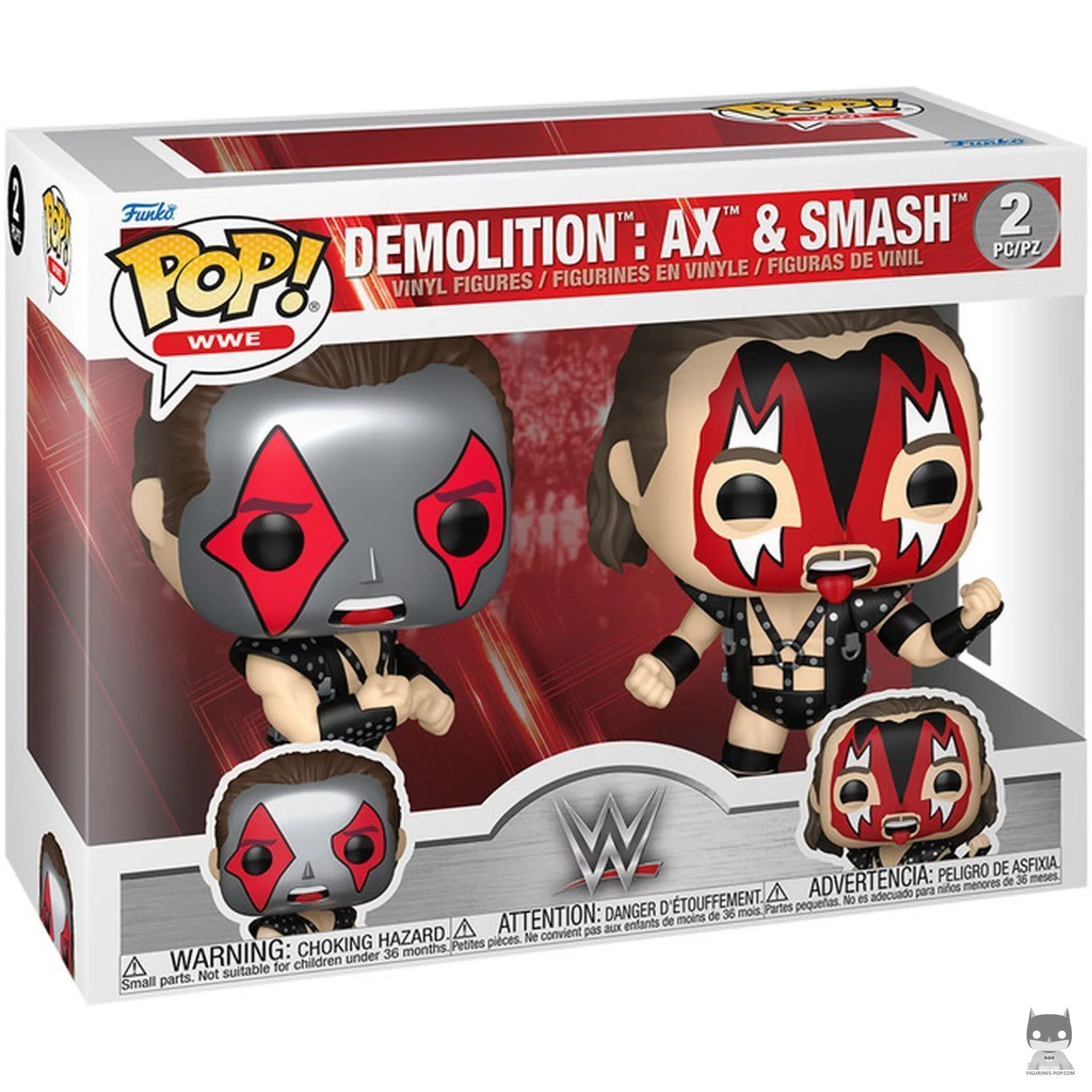 Figurine Funko POP Demolition : Ax & Smash avec boîte