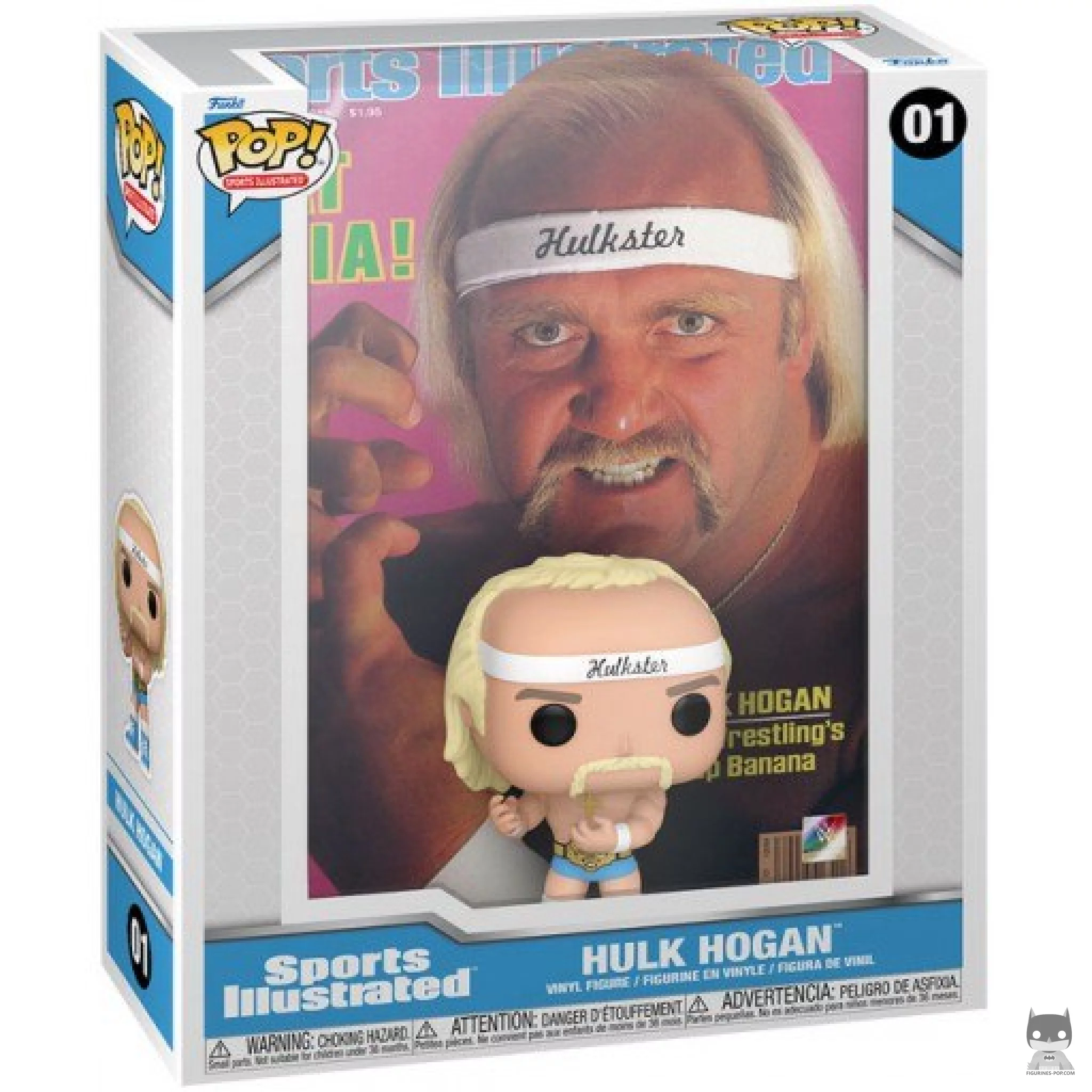 Figurine Funko POP Sports Illustrated Cover : Hulk Hogan avec boîte