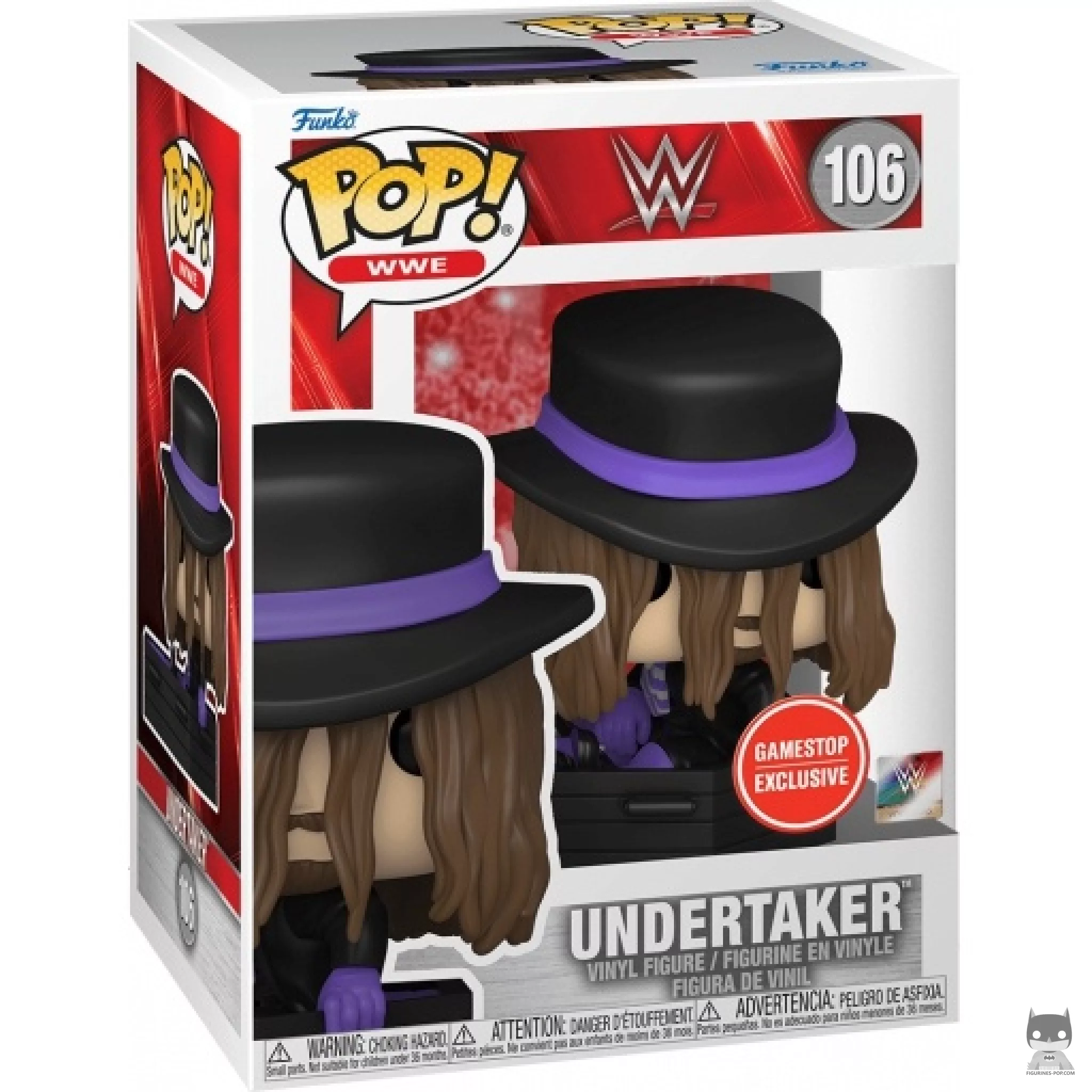 Figurine Funko POP Undertaker avec boîte