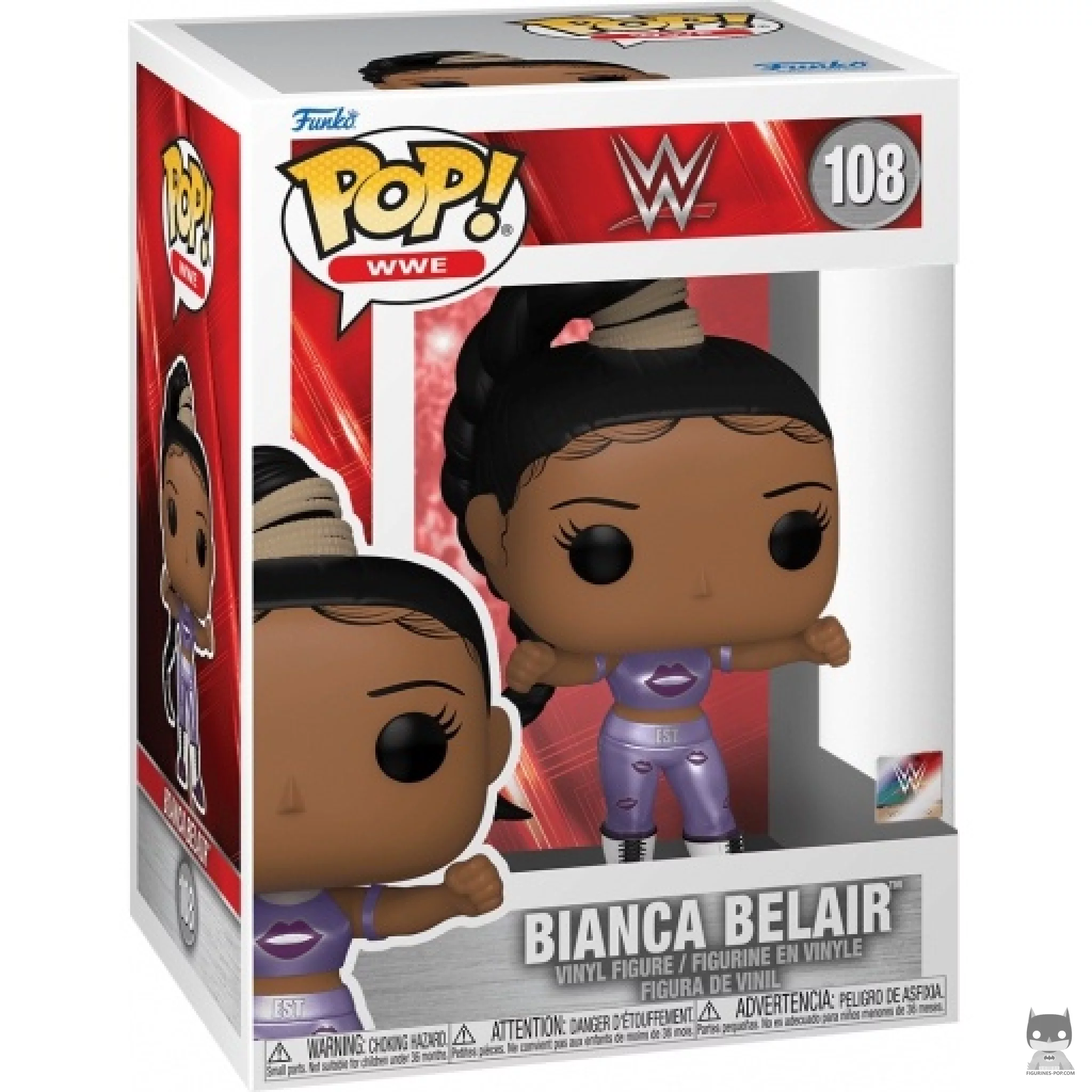 Figurine Funko POP Bianca Belair avec boîte