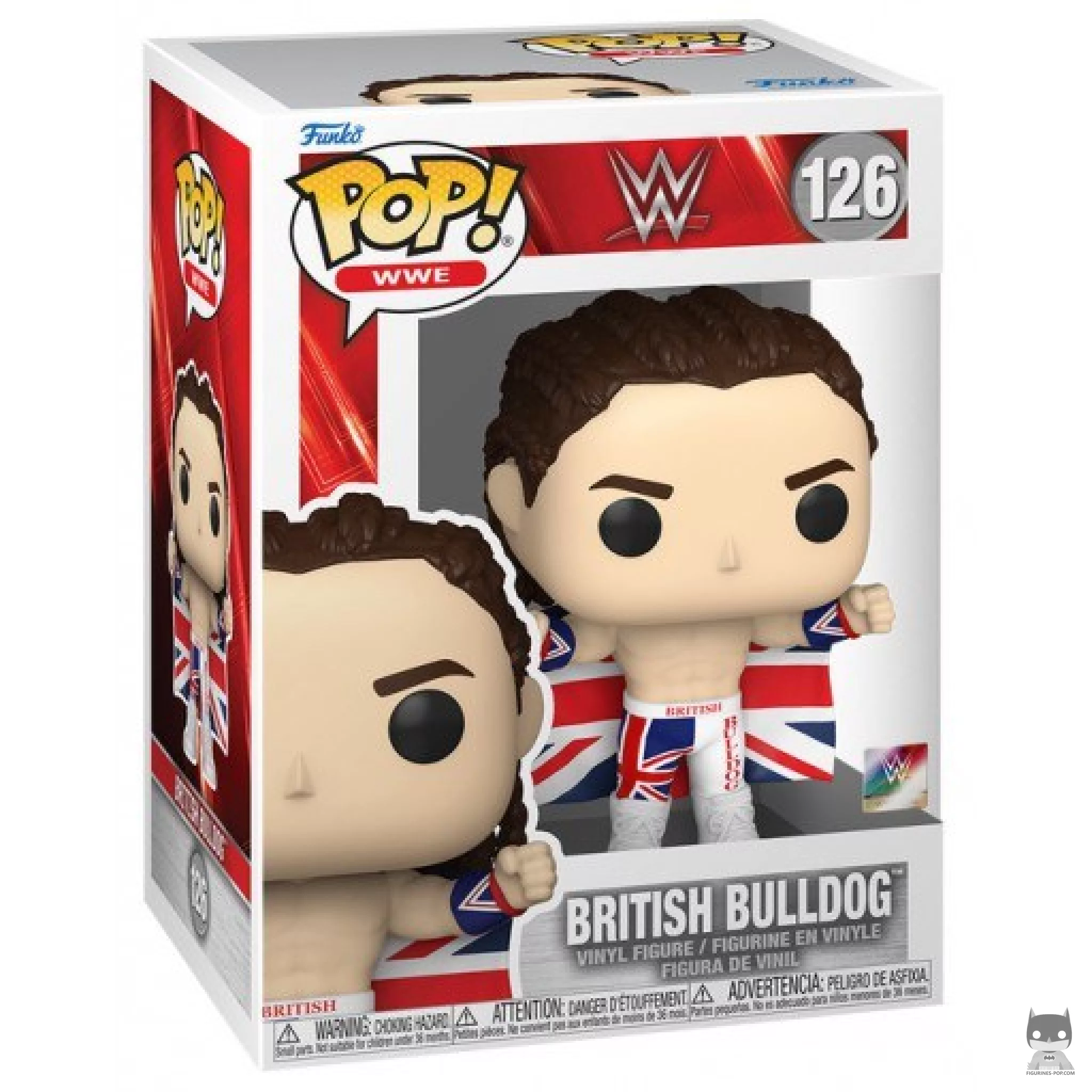 Figurine Funko POP British Bulldog avec boîte