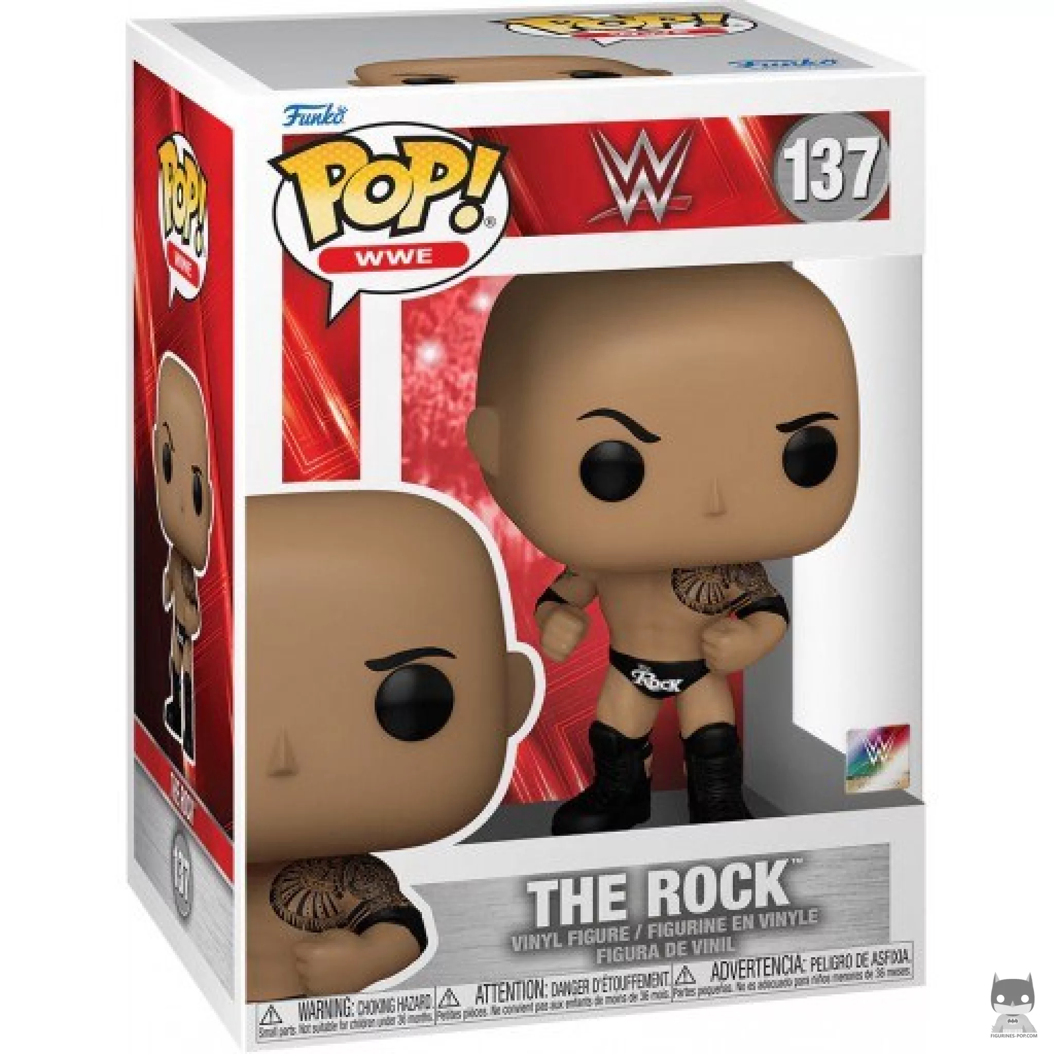 Figurine Funko POP The Rock avec boîte