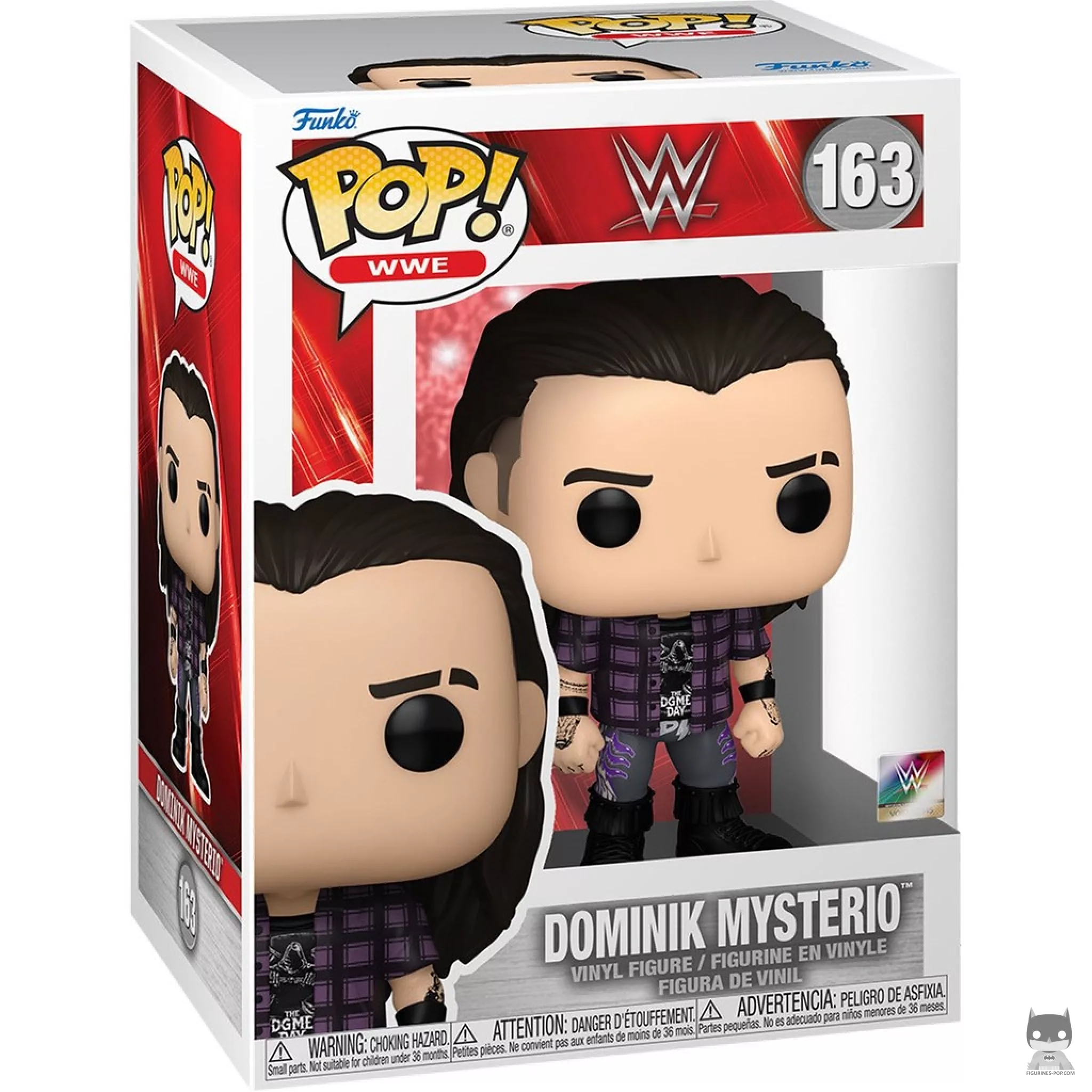 Figurine Funko POP Dominik Mysterio avec boîte
