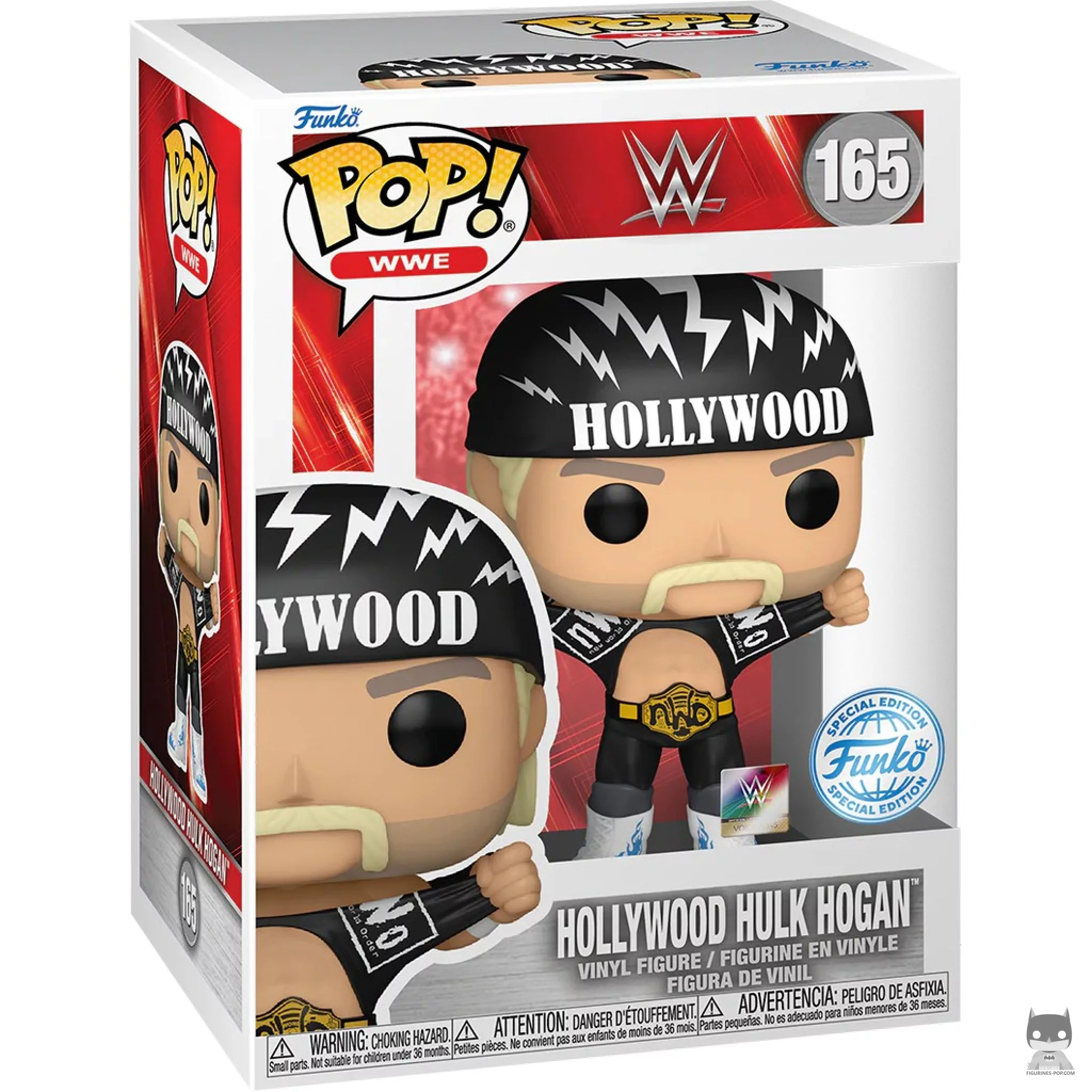 Figurine Funko POP Hollywood Hulk Hogan avec boîte