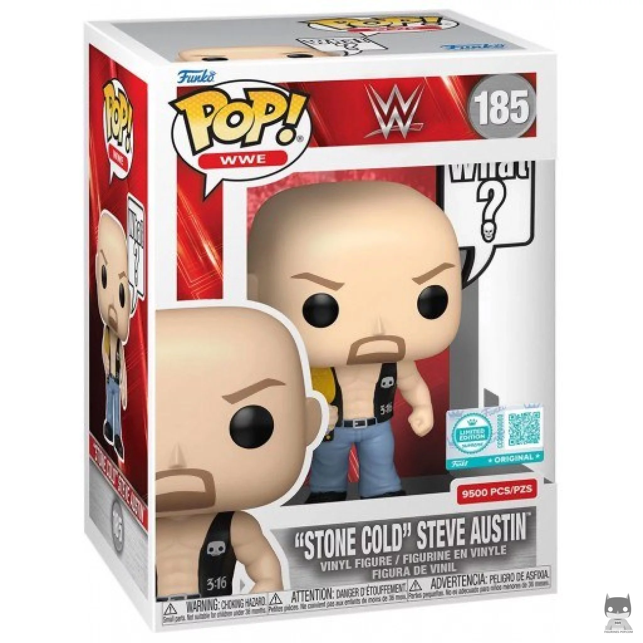 Figurine Funko POP Stone Cold "What ?" avec boîte