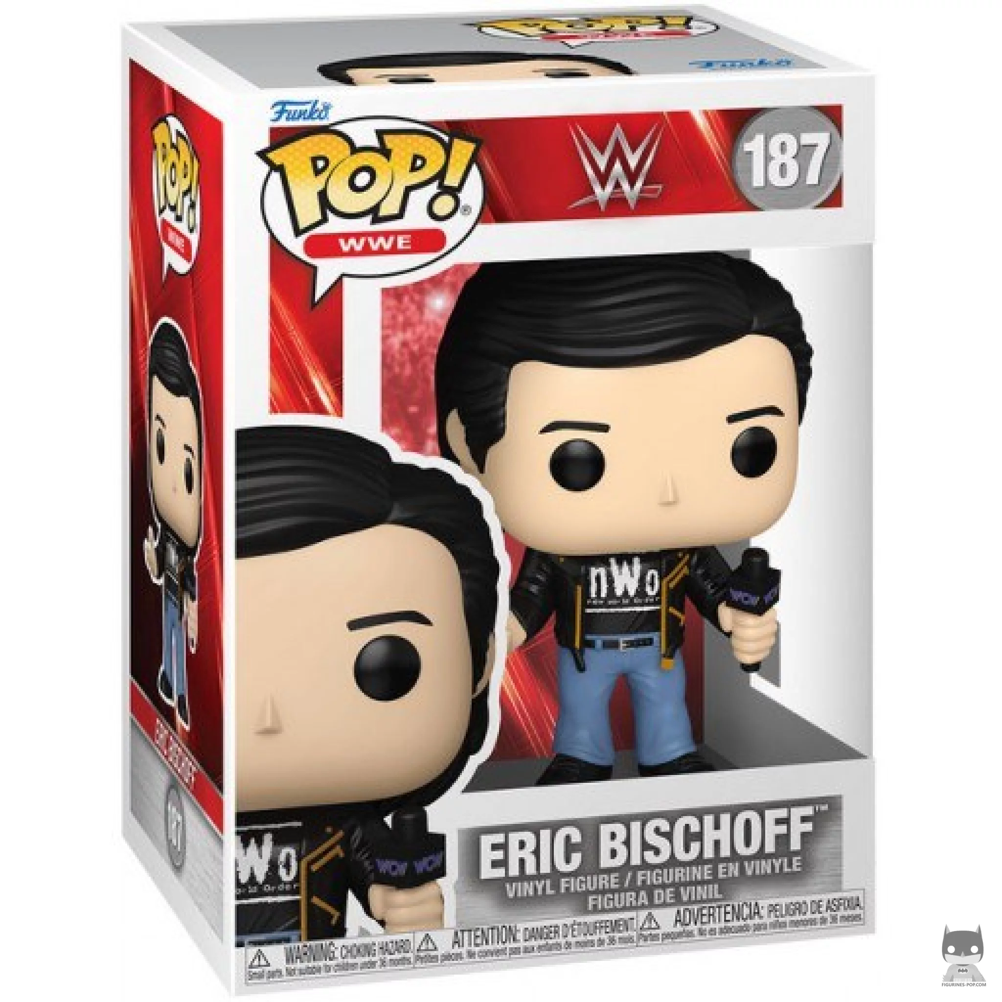 Figurine Funko POP Eric Bischoff avec boîte