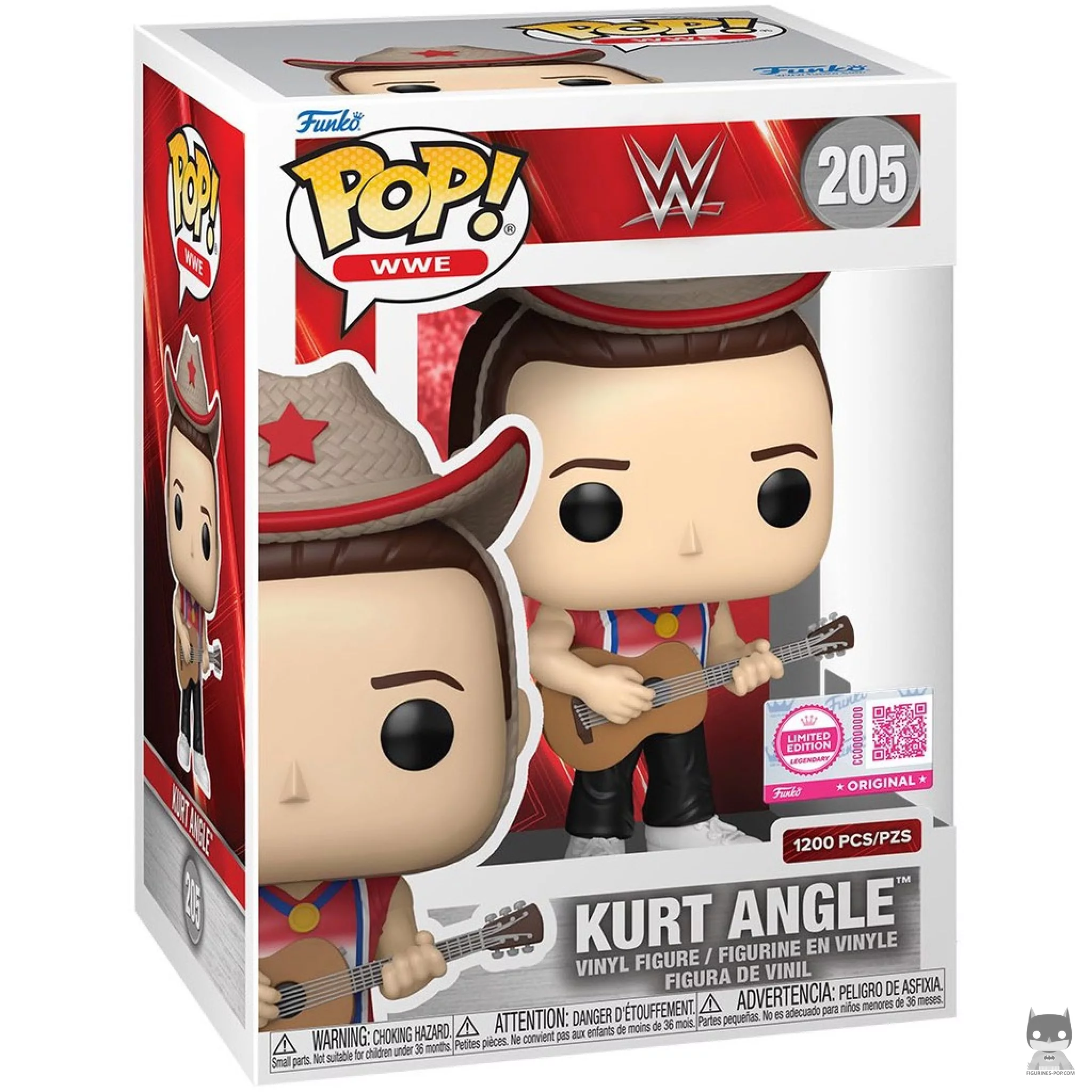Figurine Funko POP Kurt Angle avec boîte
