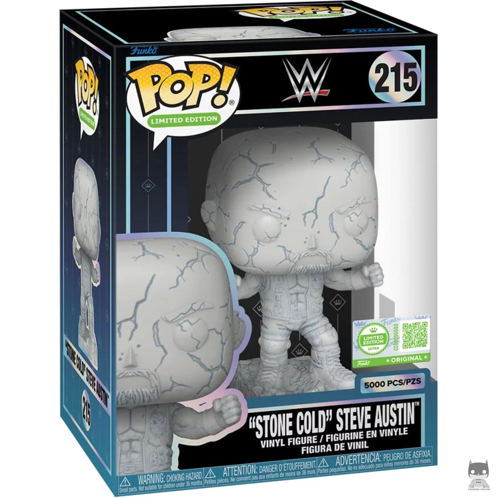 Figurine Funko POP Stone Cold Steve Austin (Statue) avec boîte