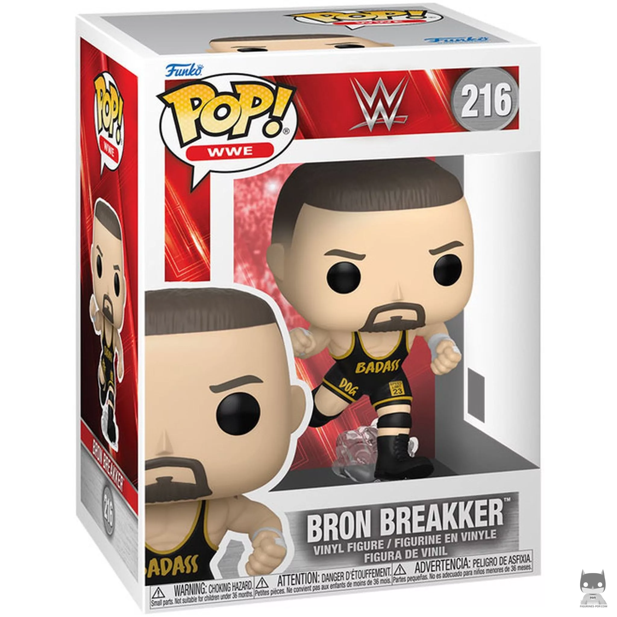 Figurine Funko POP Bron Breakker avec boîte