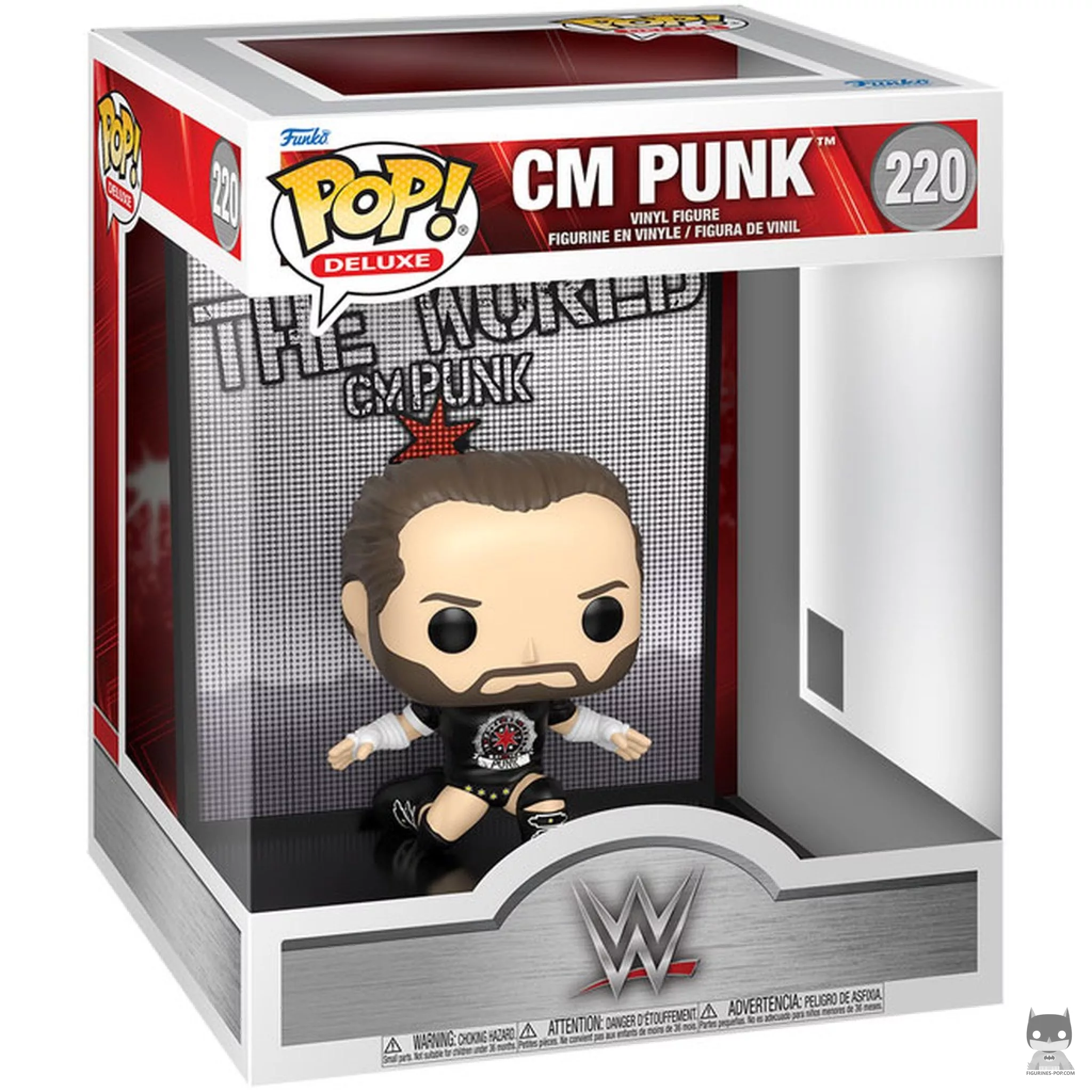 Figurine Funko POP CM Punk avec boîte